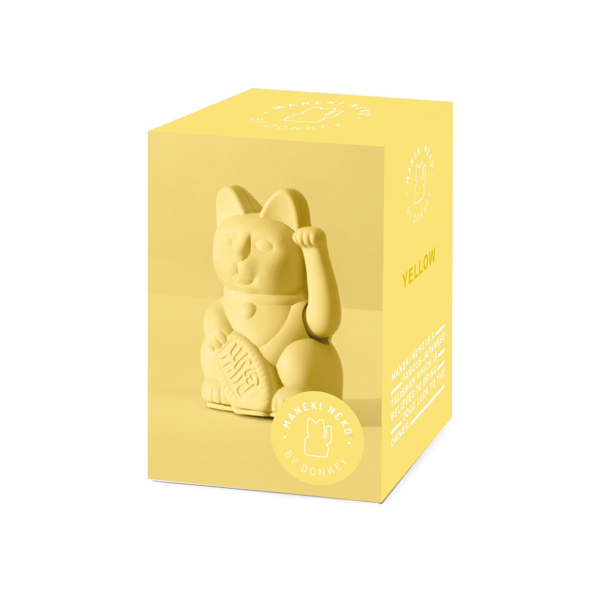 Winkekatze Mini Gelb