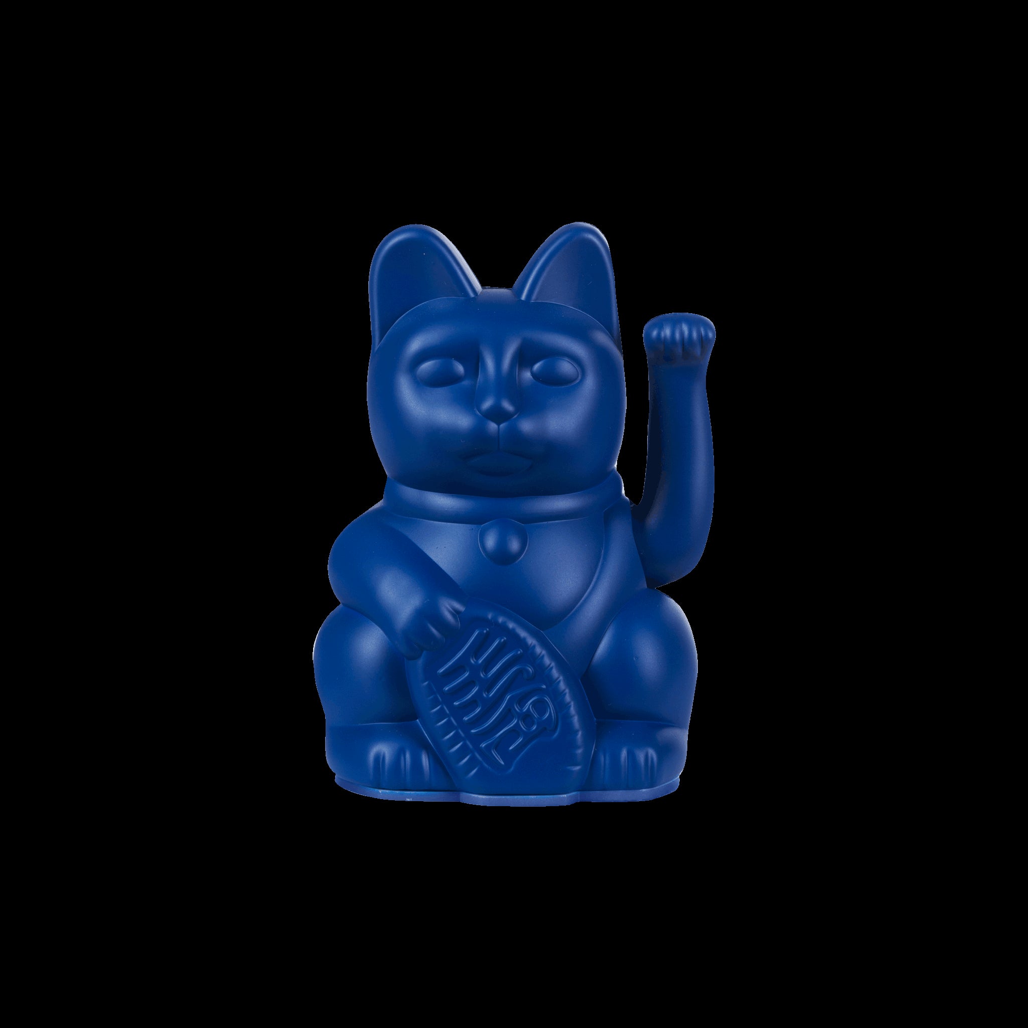 Winkekatze Mini Dunkelblau