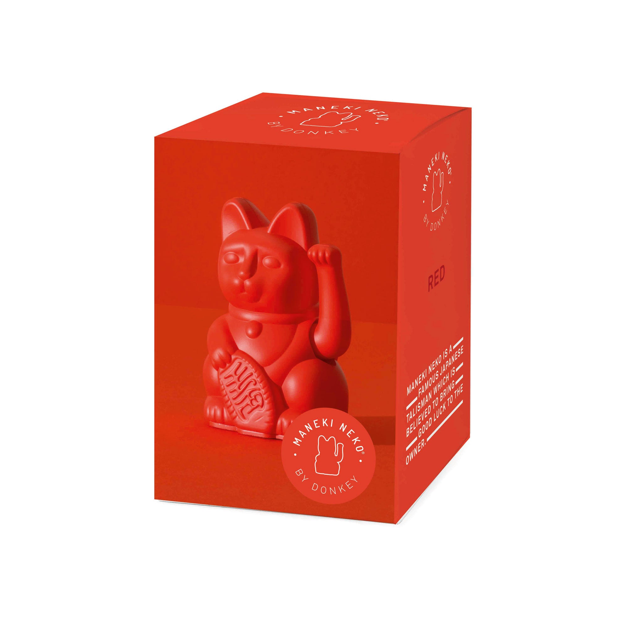 Lucky Cat Mini Red