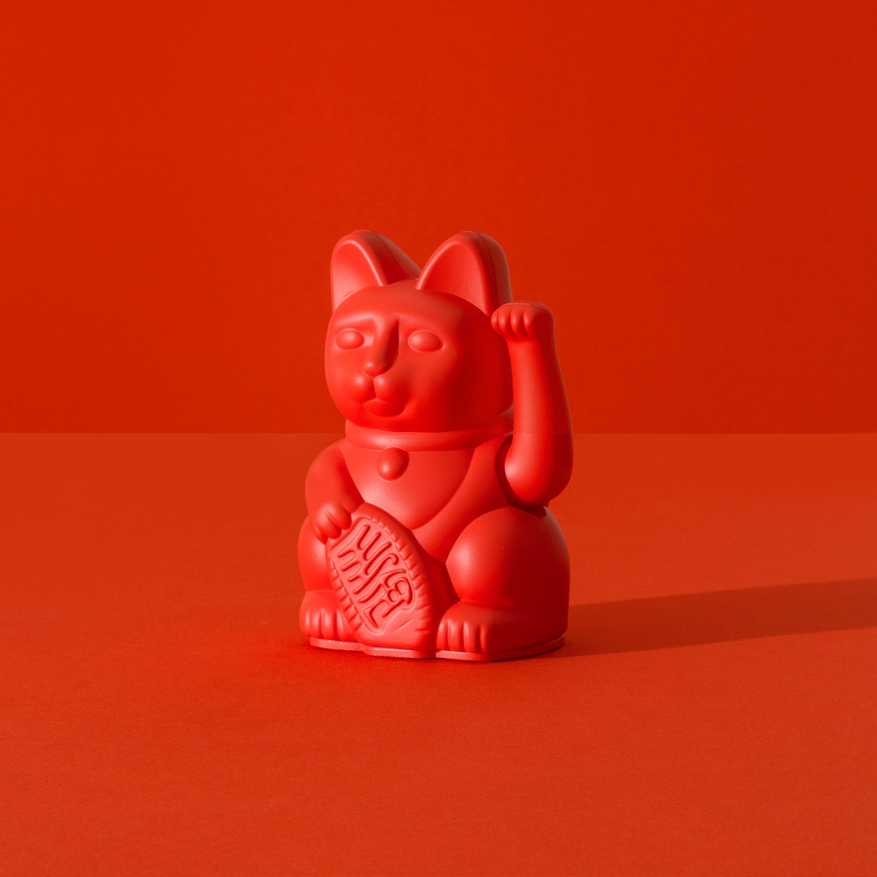 Winkekatze Mini Rot