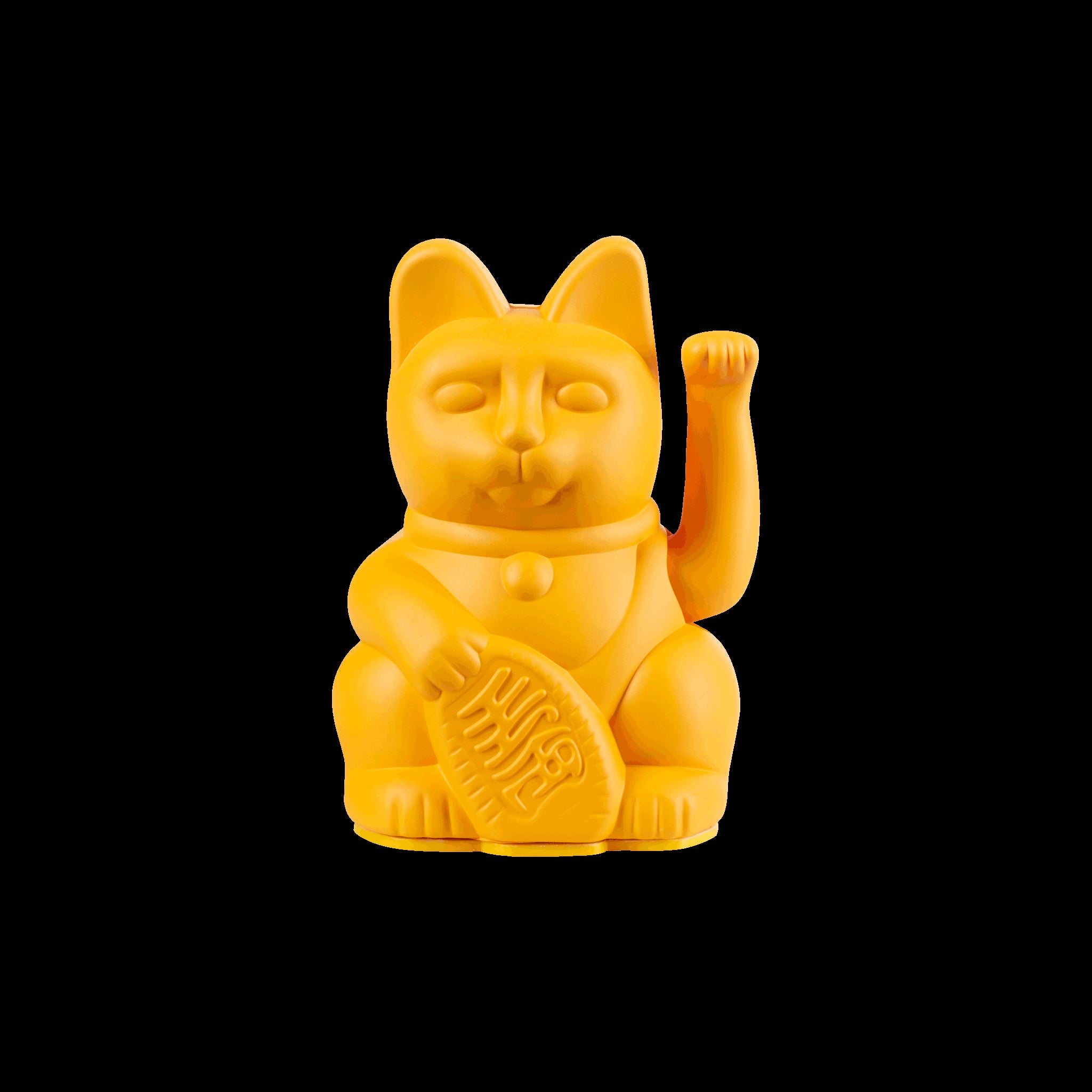 Lucky Cat Mini Deep Yellow