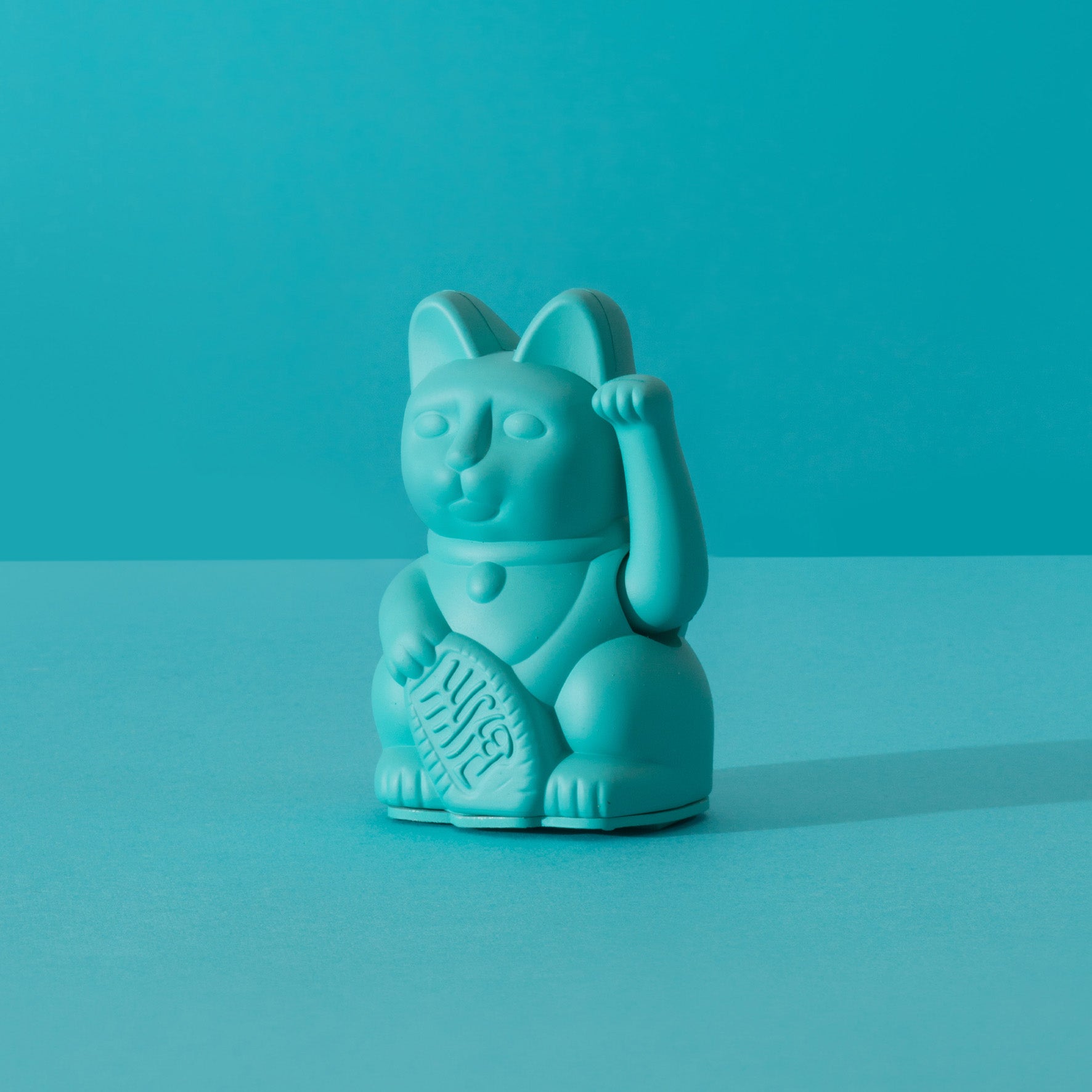 Winkekatze Mini Türkis