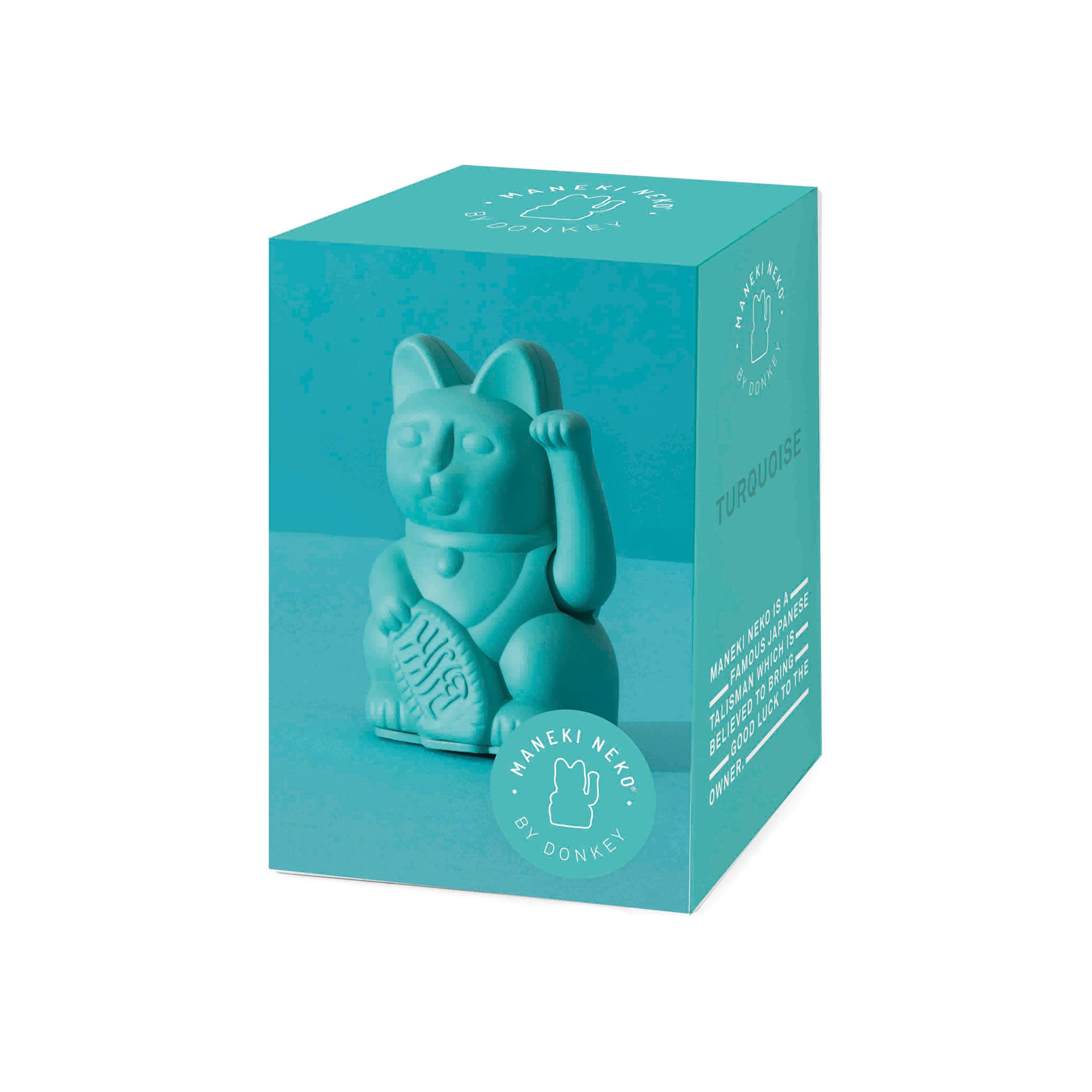 Lucky Cat Mini Turquoise