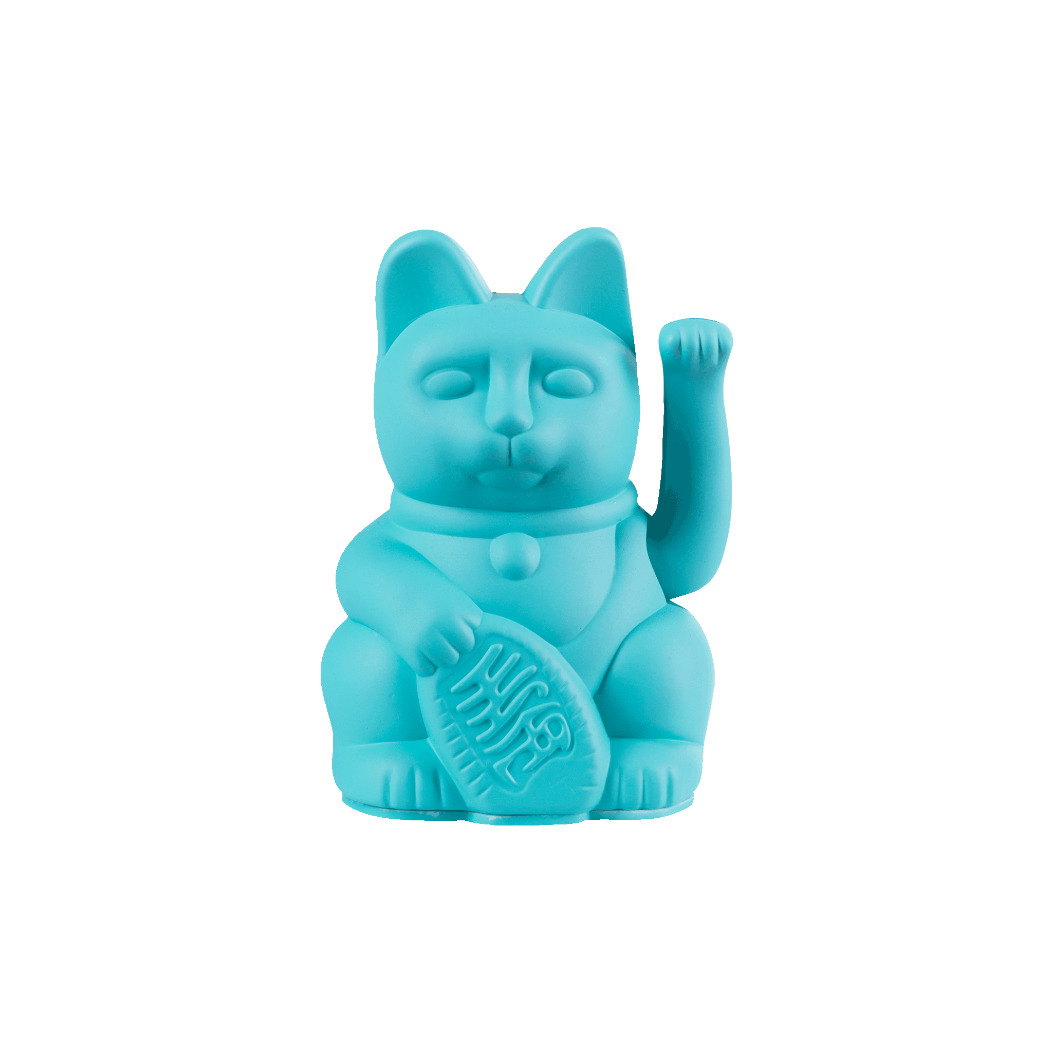 Winkekatze Mini Türkis