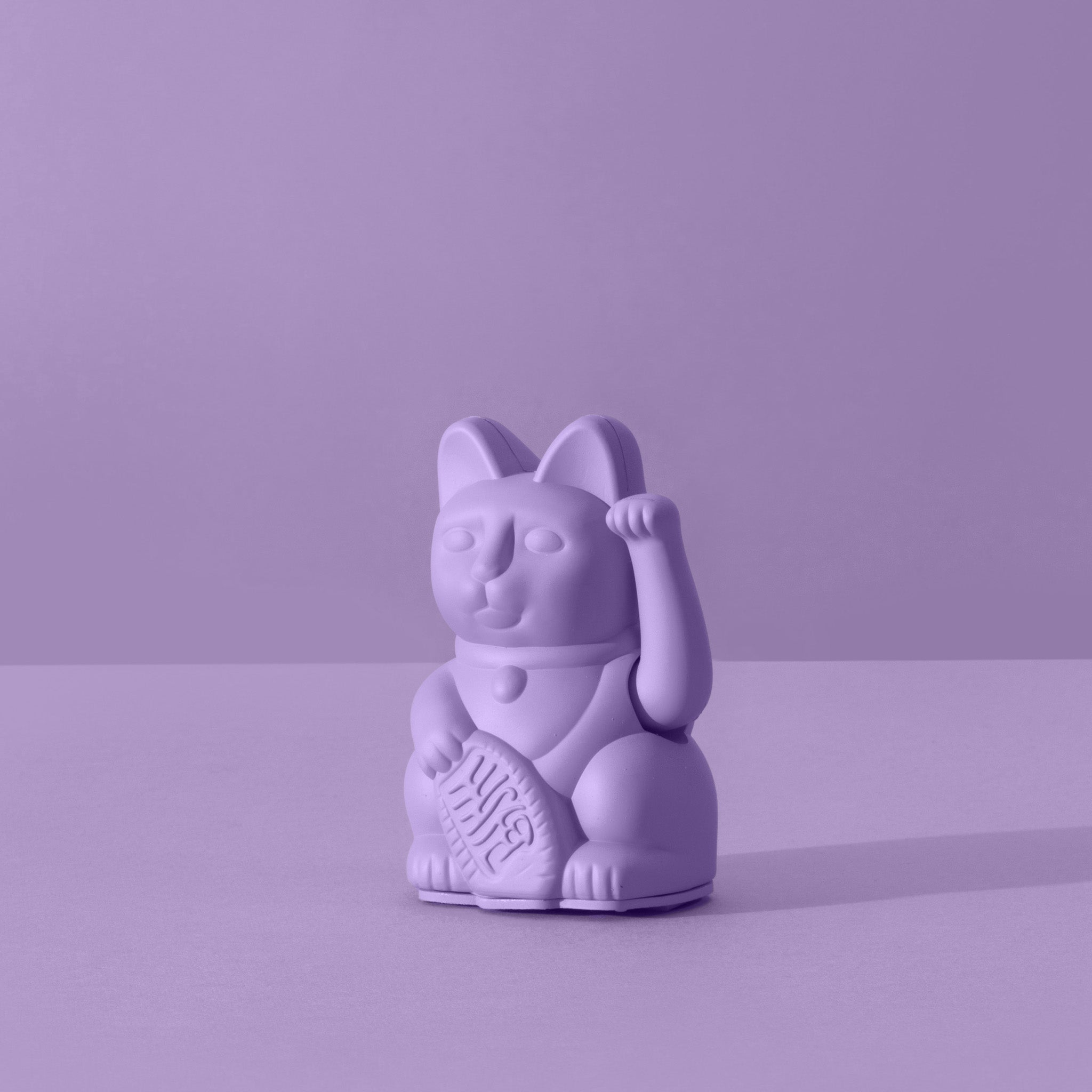 Winkekatze Mini Lila