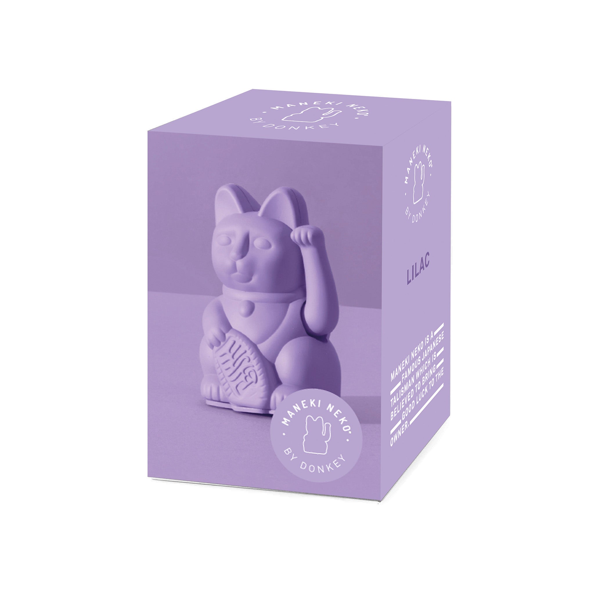Winkekatze Mini Lila