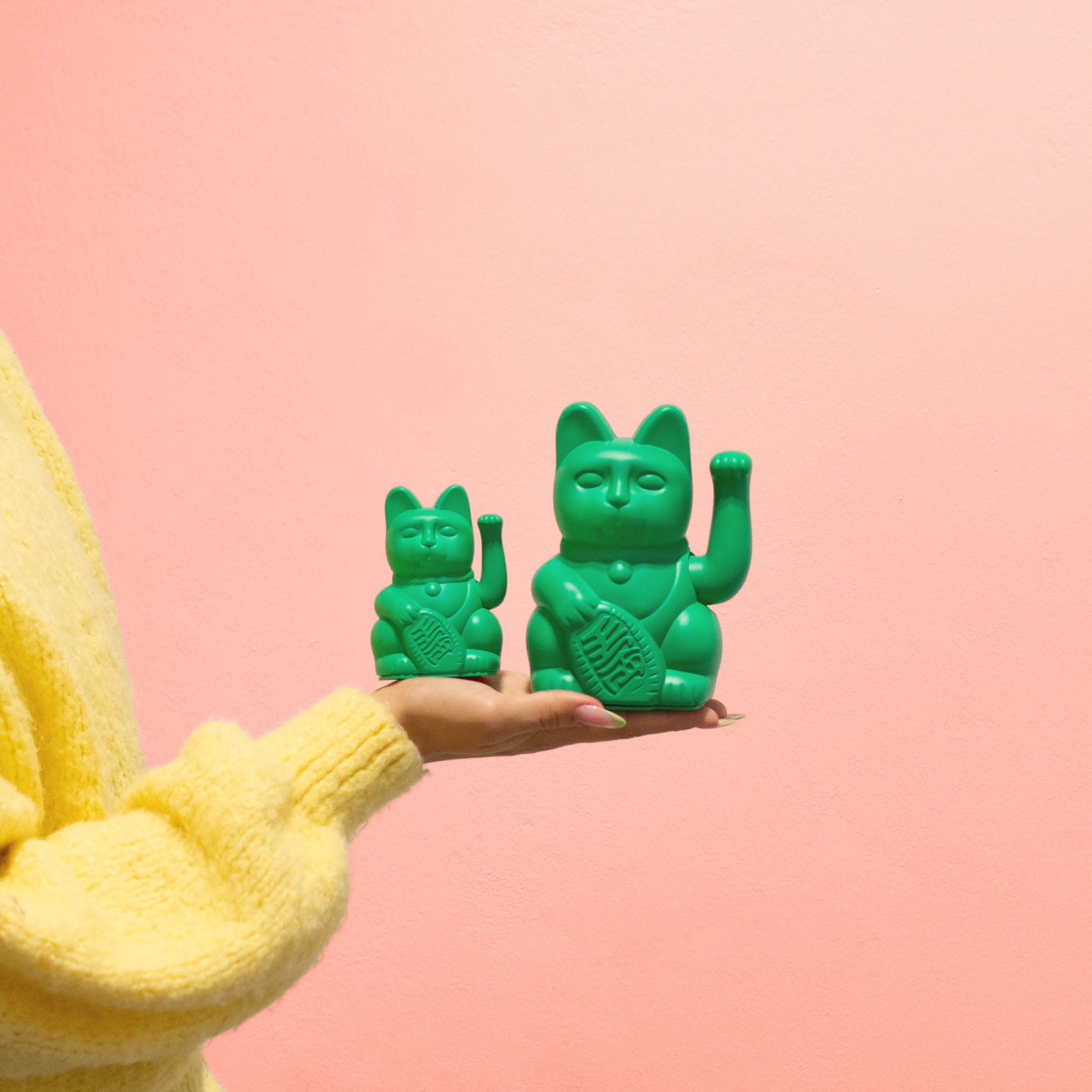 Lucky Cat Mini Vivid Green