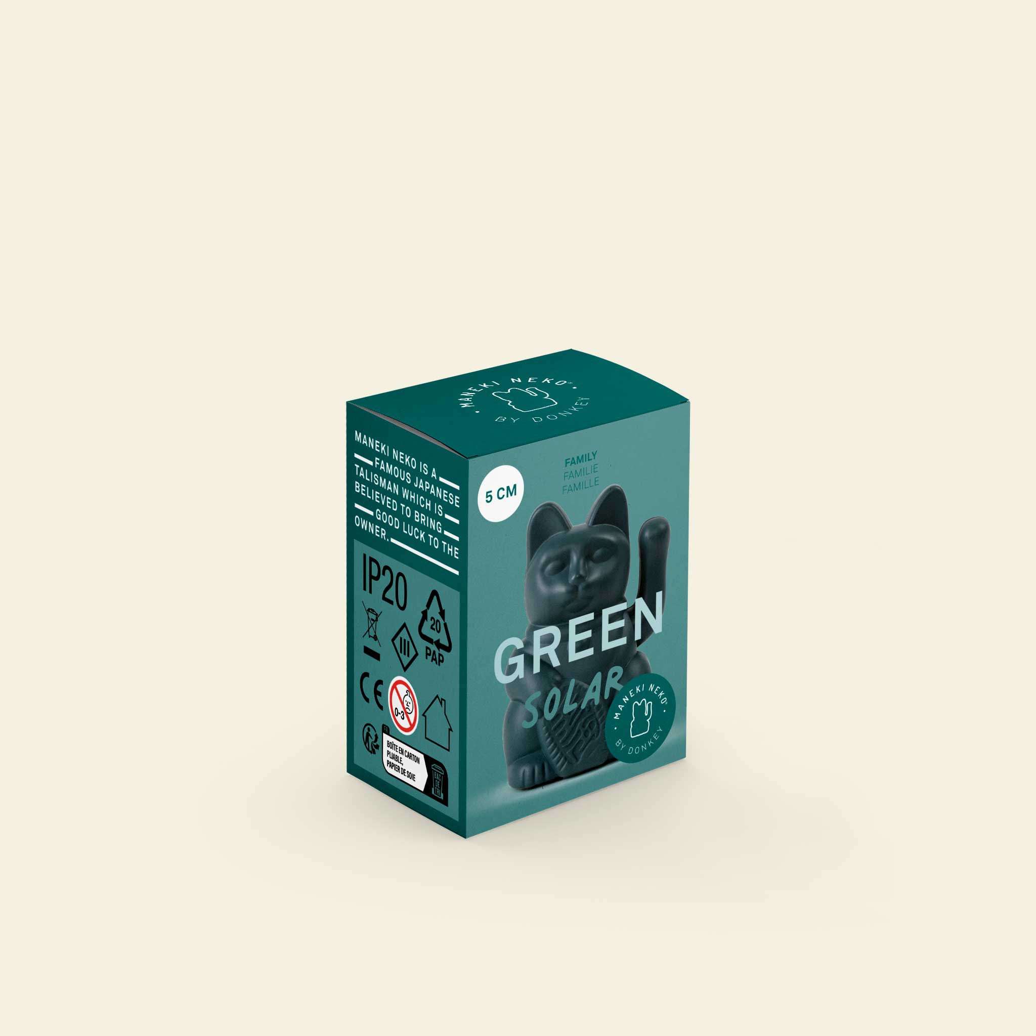 Lucky Cat Solar Green