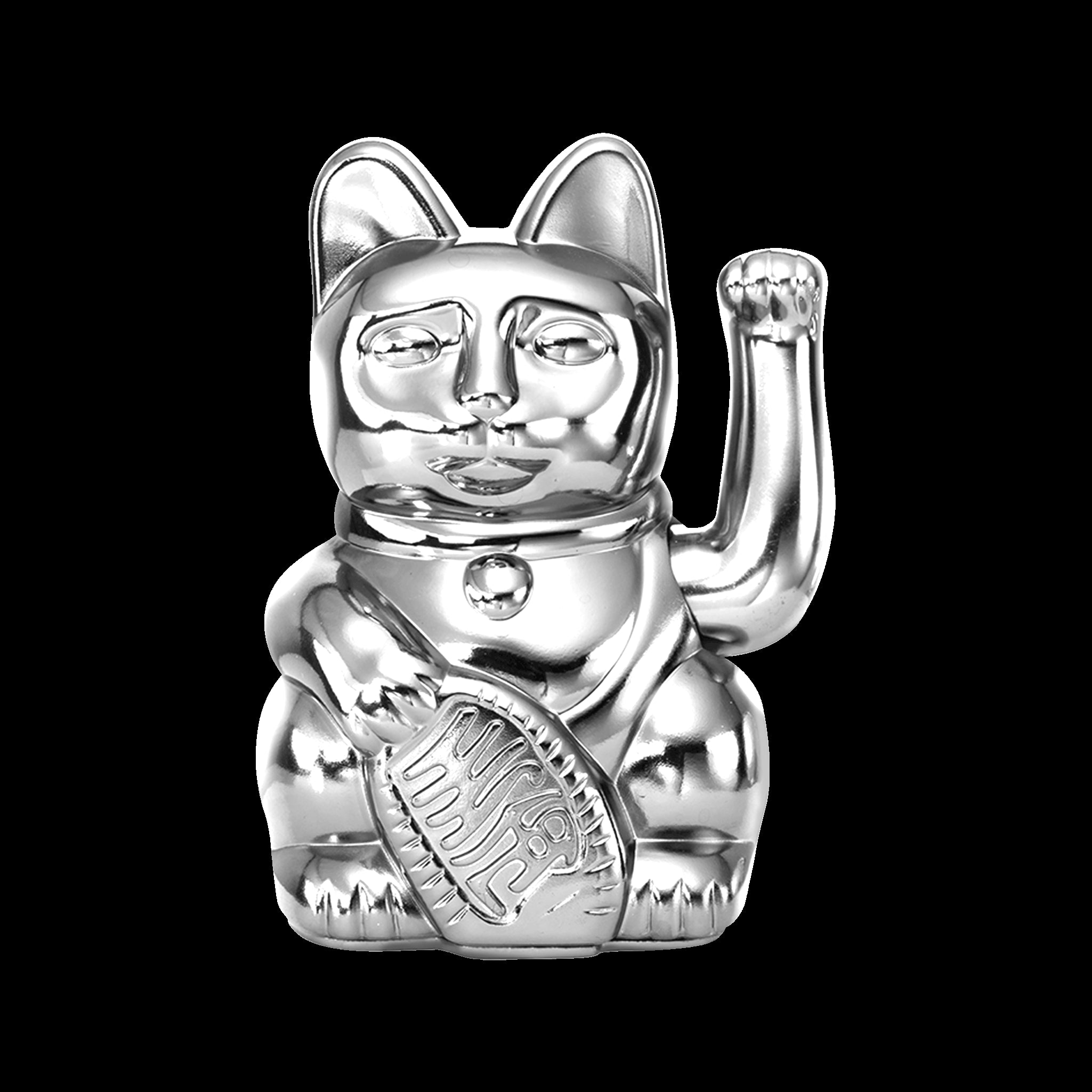 Lucky Cat Cosmic Edition Mercury Shiny Silver