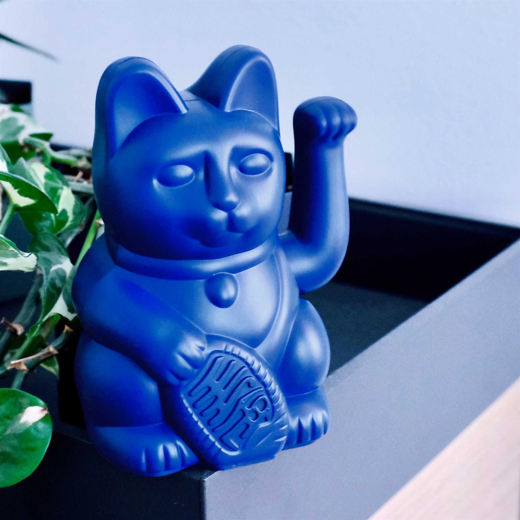 Lucky Cat Dark Blue