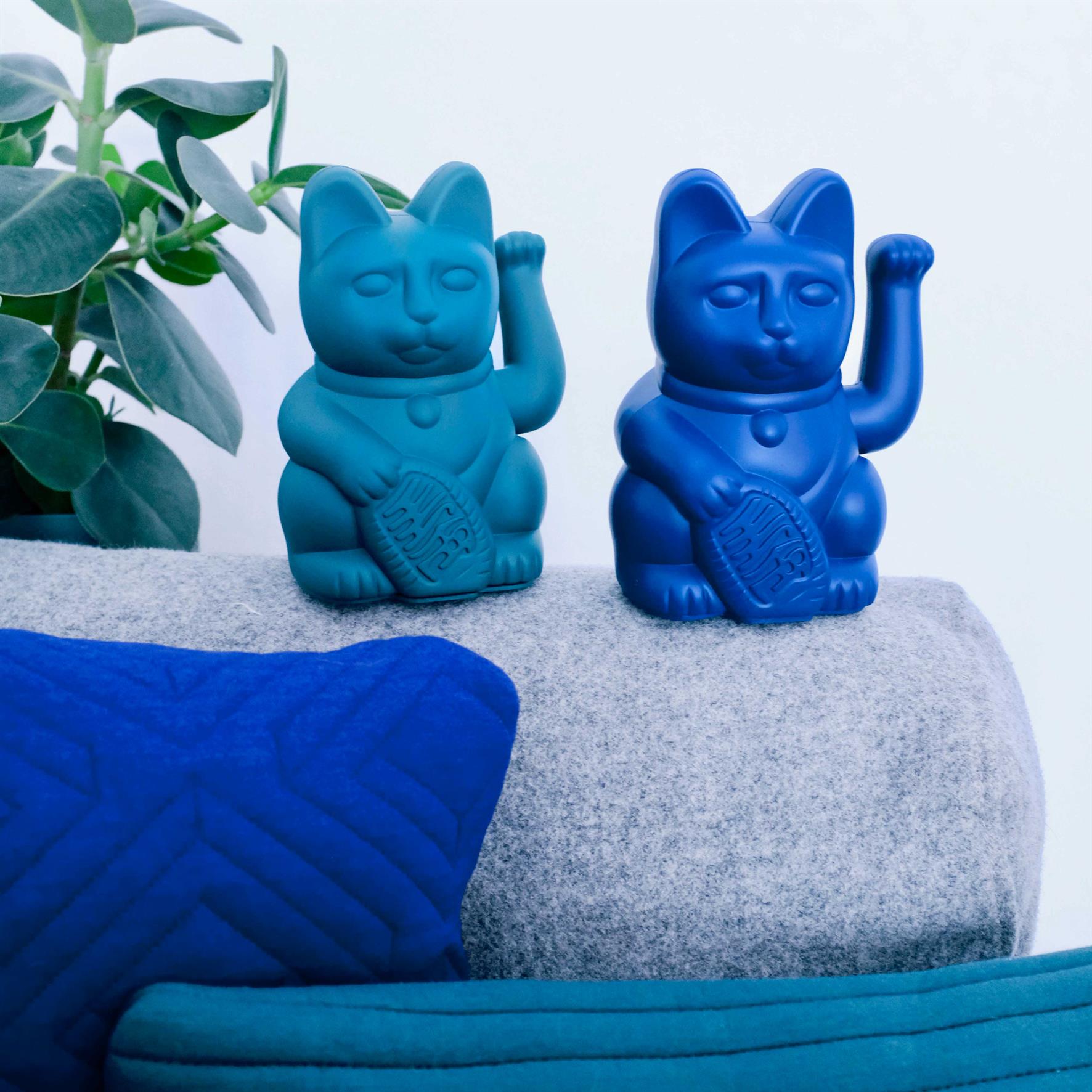 Lucky Cat Dark Blue