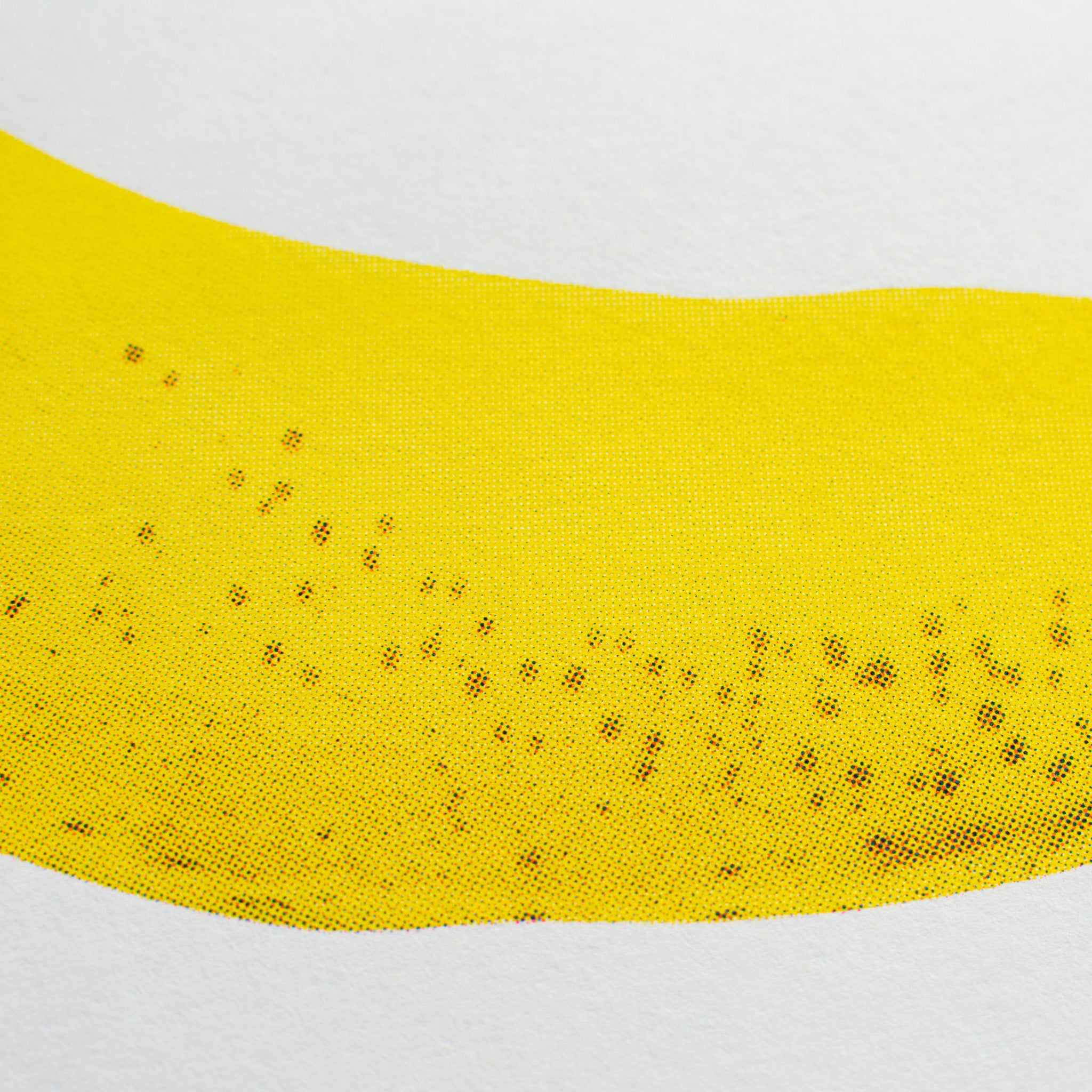 Risography Artprint Banana