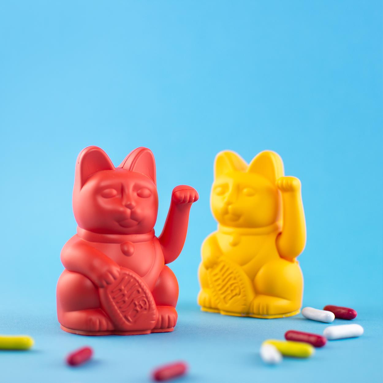 Lucky Cat Mini Red