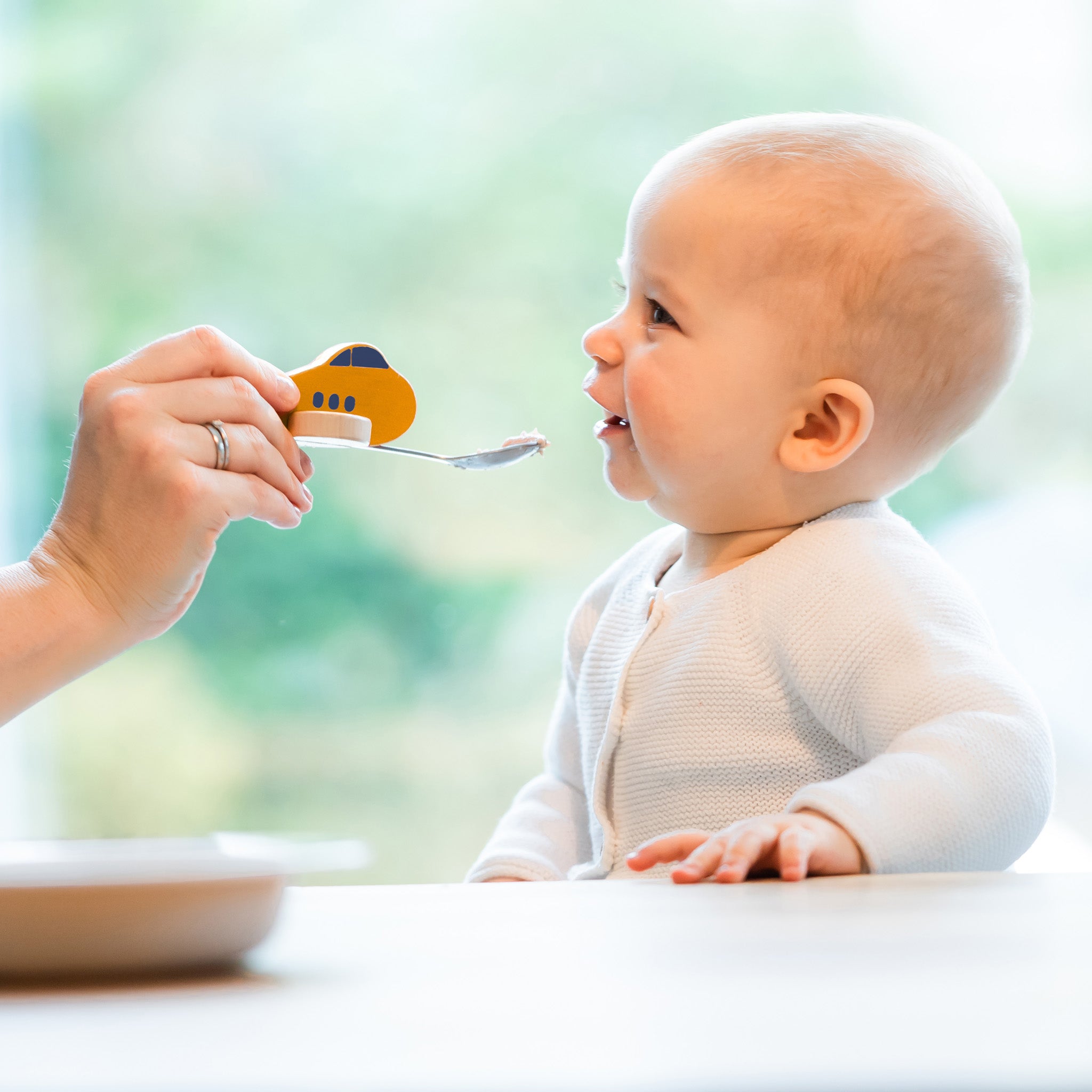 Kids Spoon Knatter Yellow