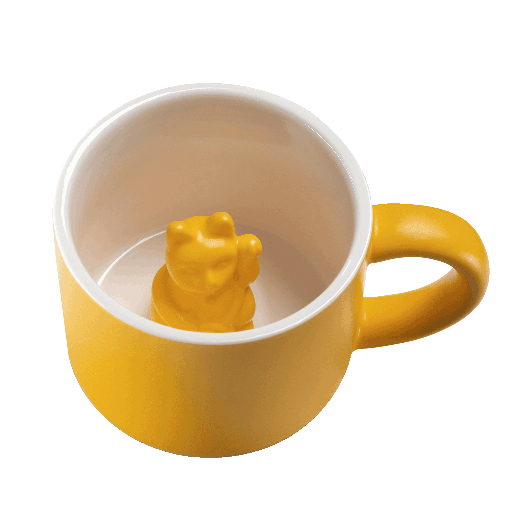 MANEKI NEKO Lucky Mug | Deep Yellow