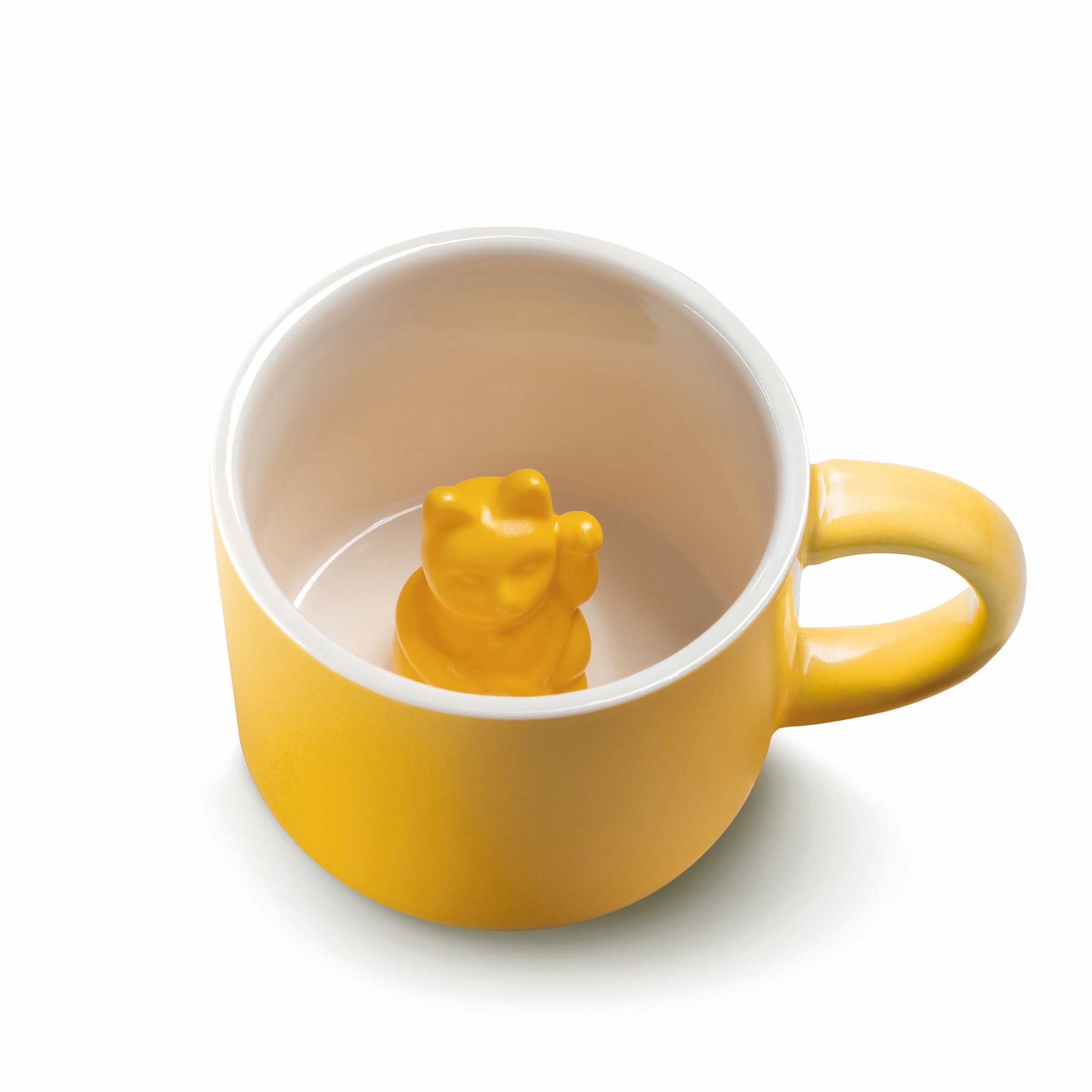 MANEKI NEKO Lucky Mug Deep Yellow