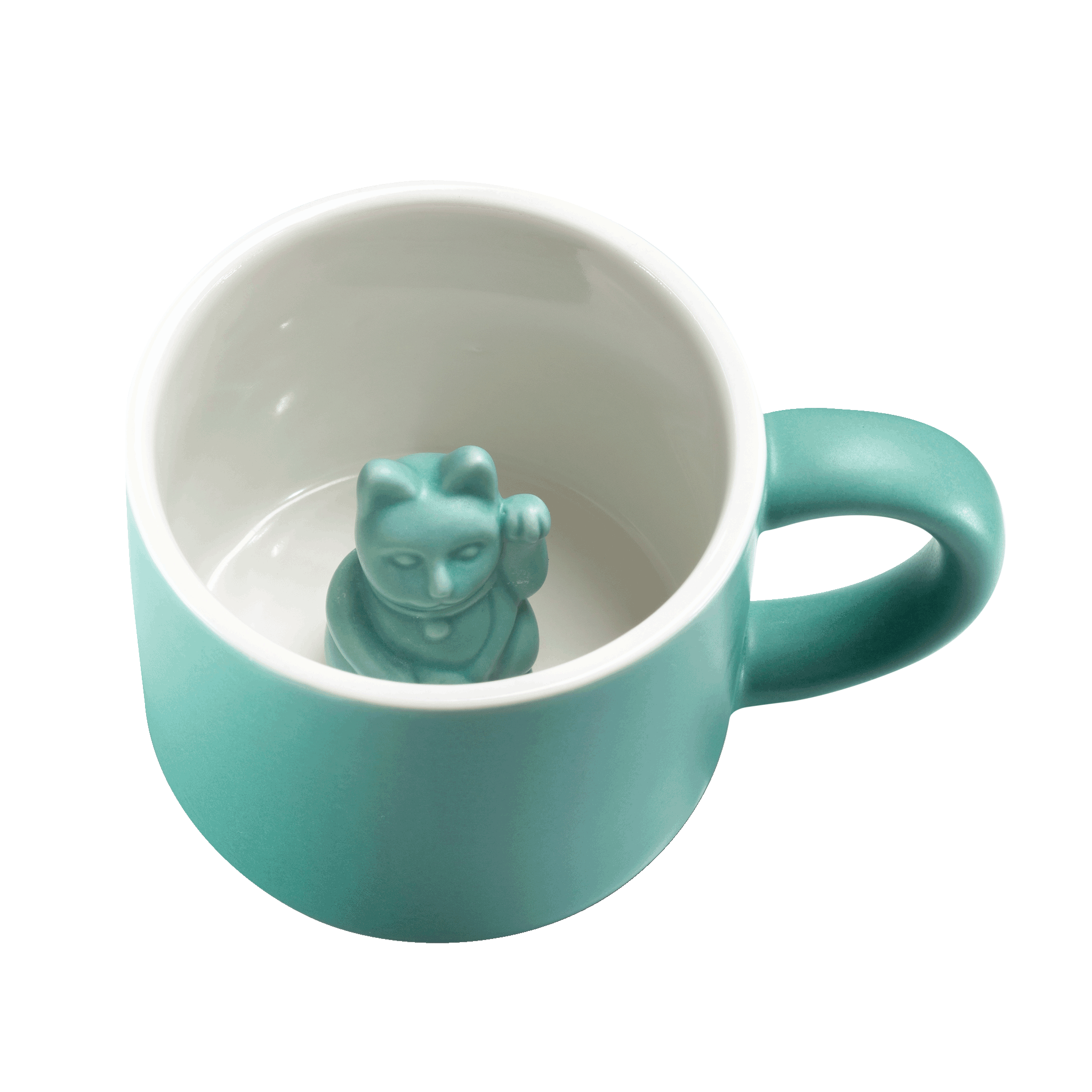 MANEKI NEKO Lucky Mug | Turquoise