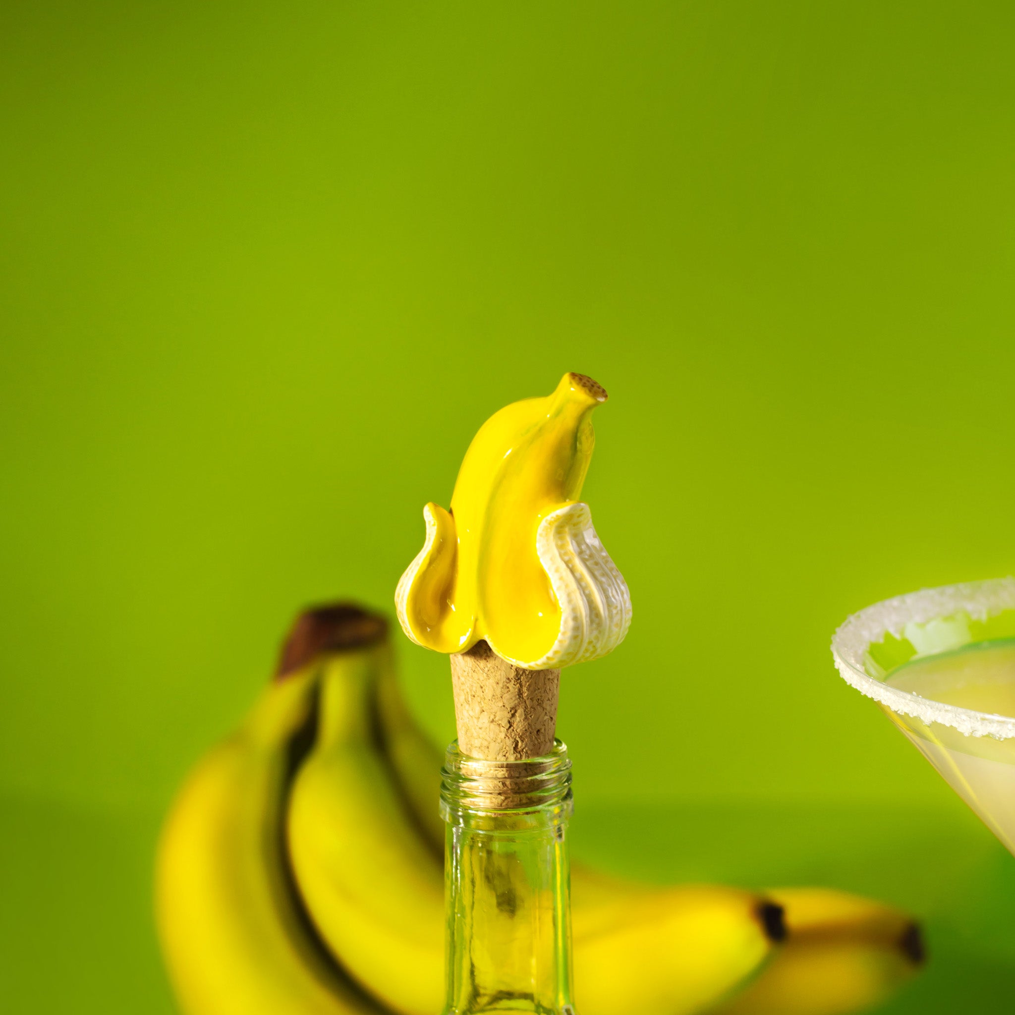 DONKEY Banana Romance Becher – Keramik, Handbemalt, In Bananen-Form