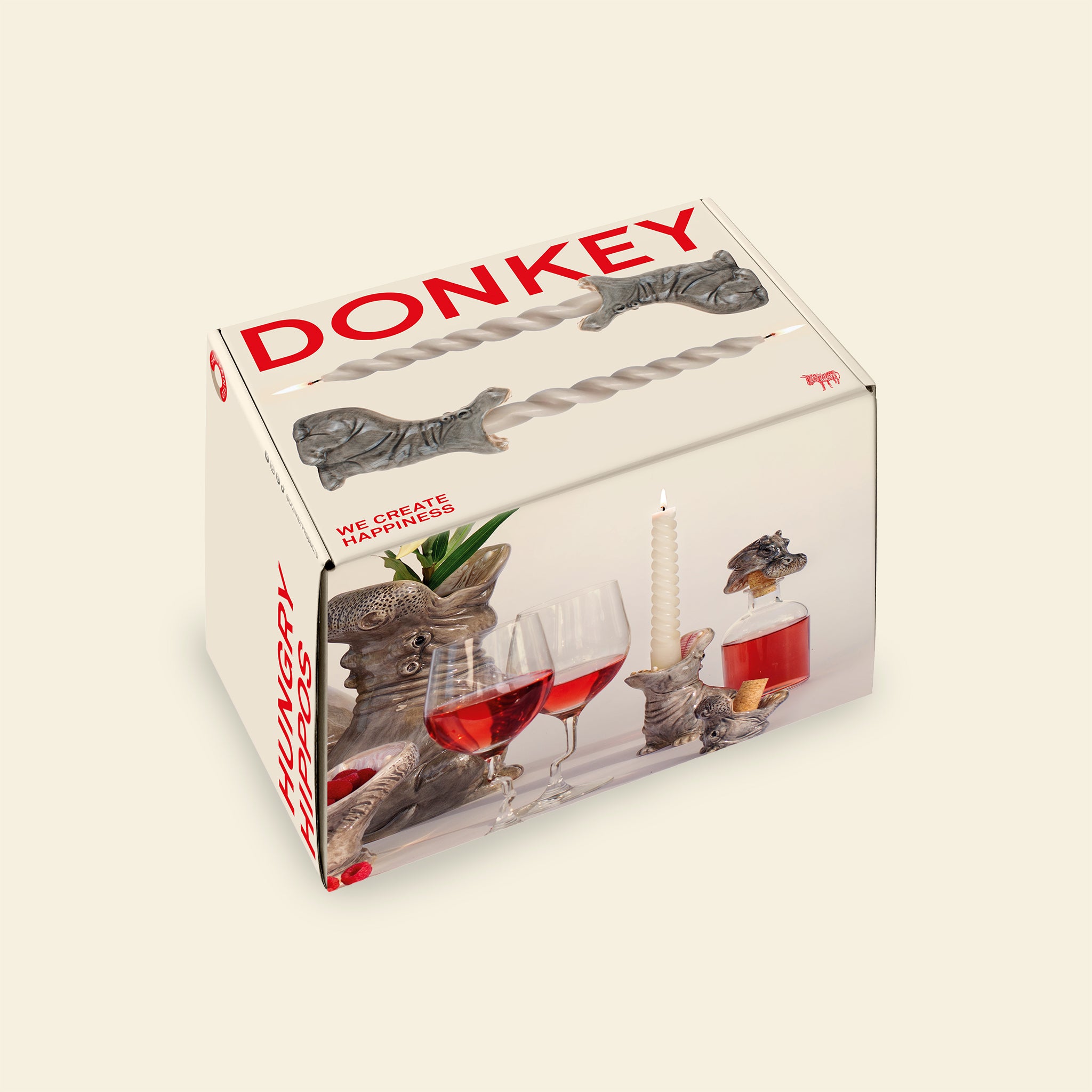 Hungry Hippos Candleholder