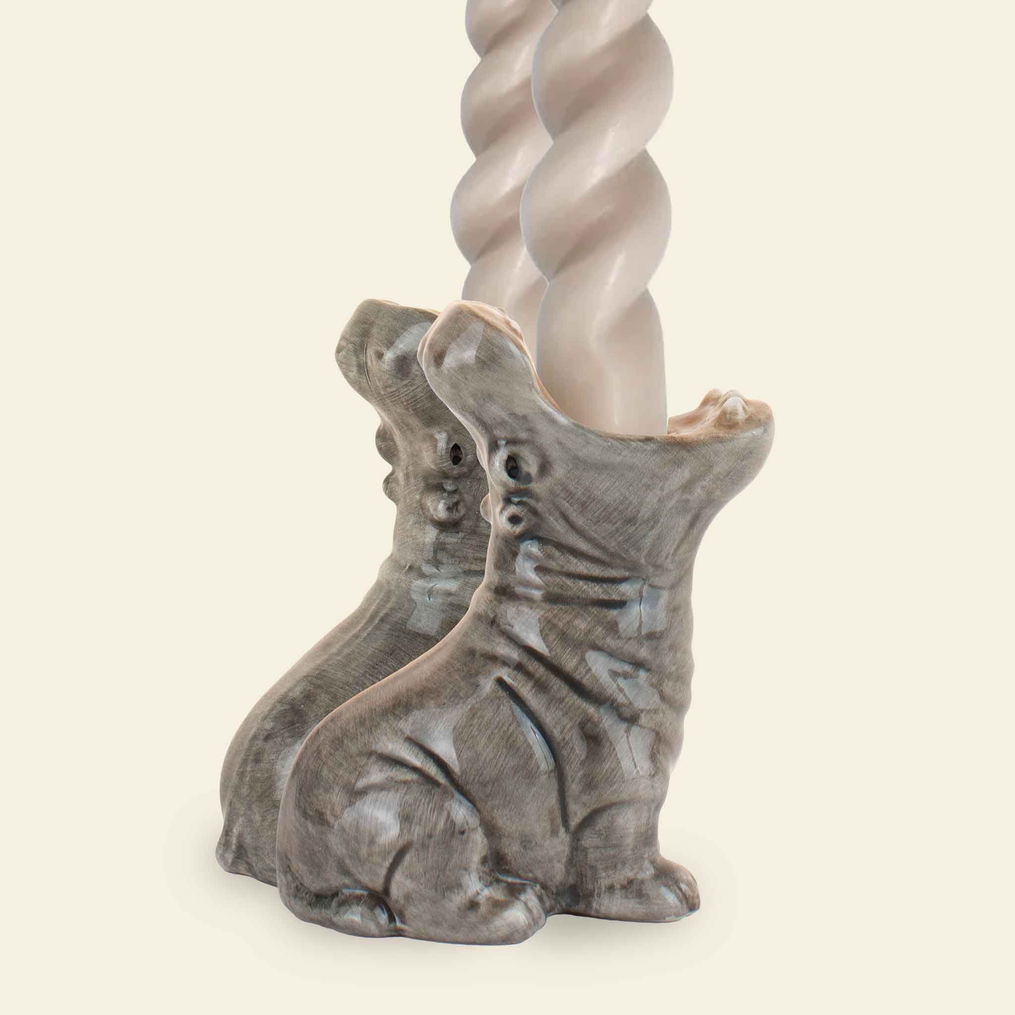 Hungry Hippos Candleholder