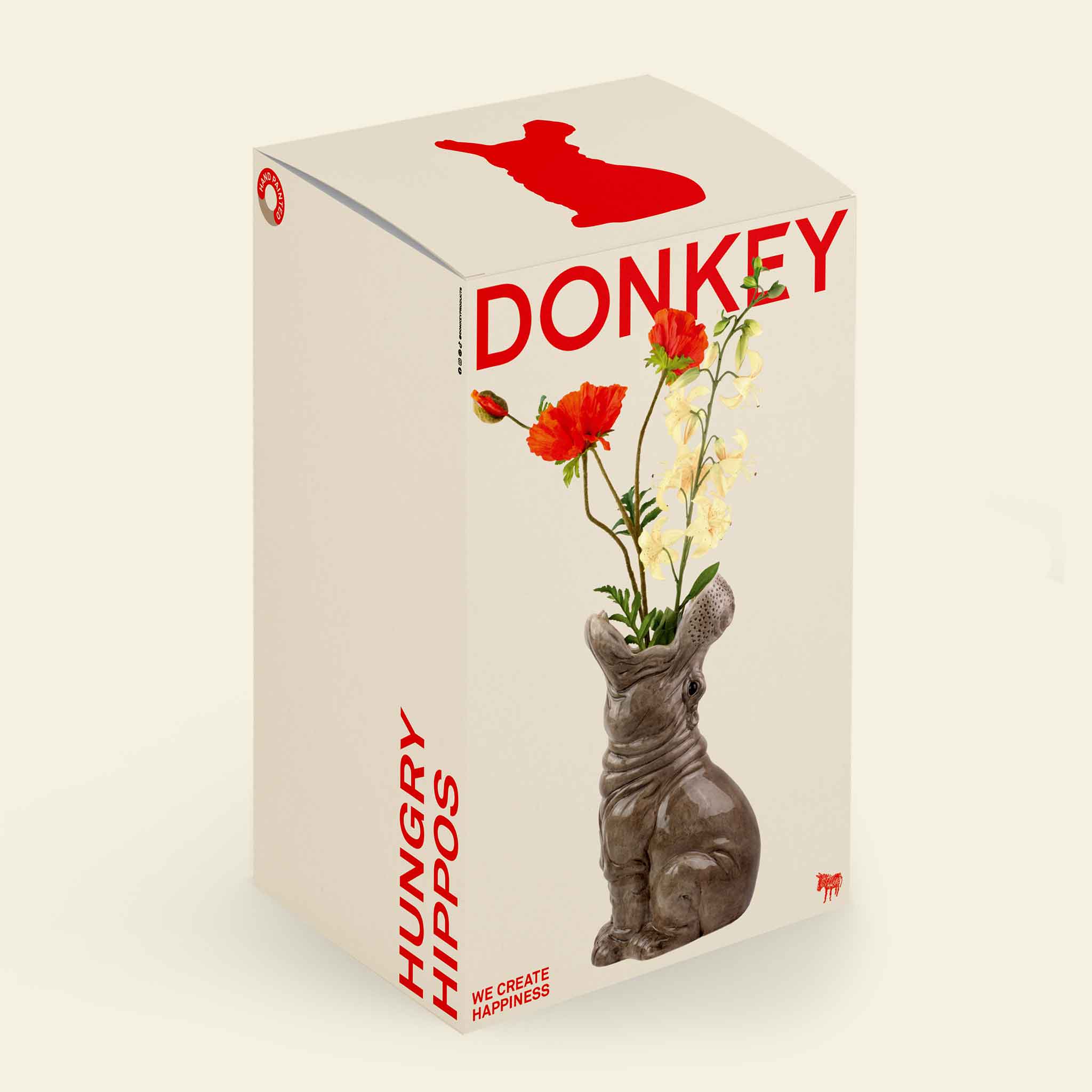 Hungry Hippos Vase Large