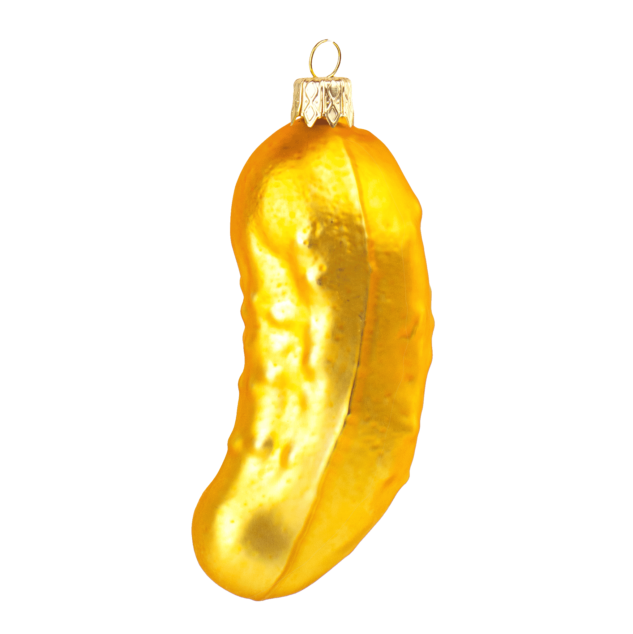 Christmas Pickle Yellow