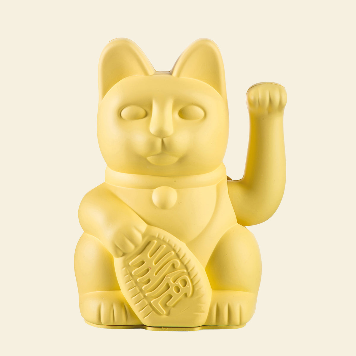 Winkekatze Gelb