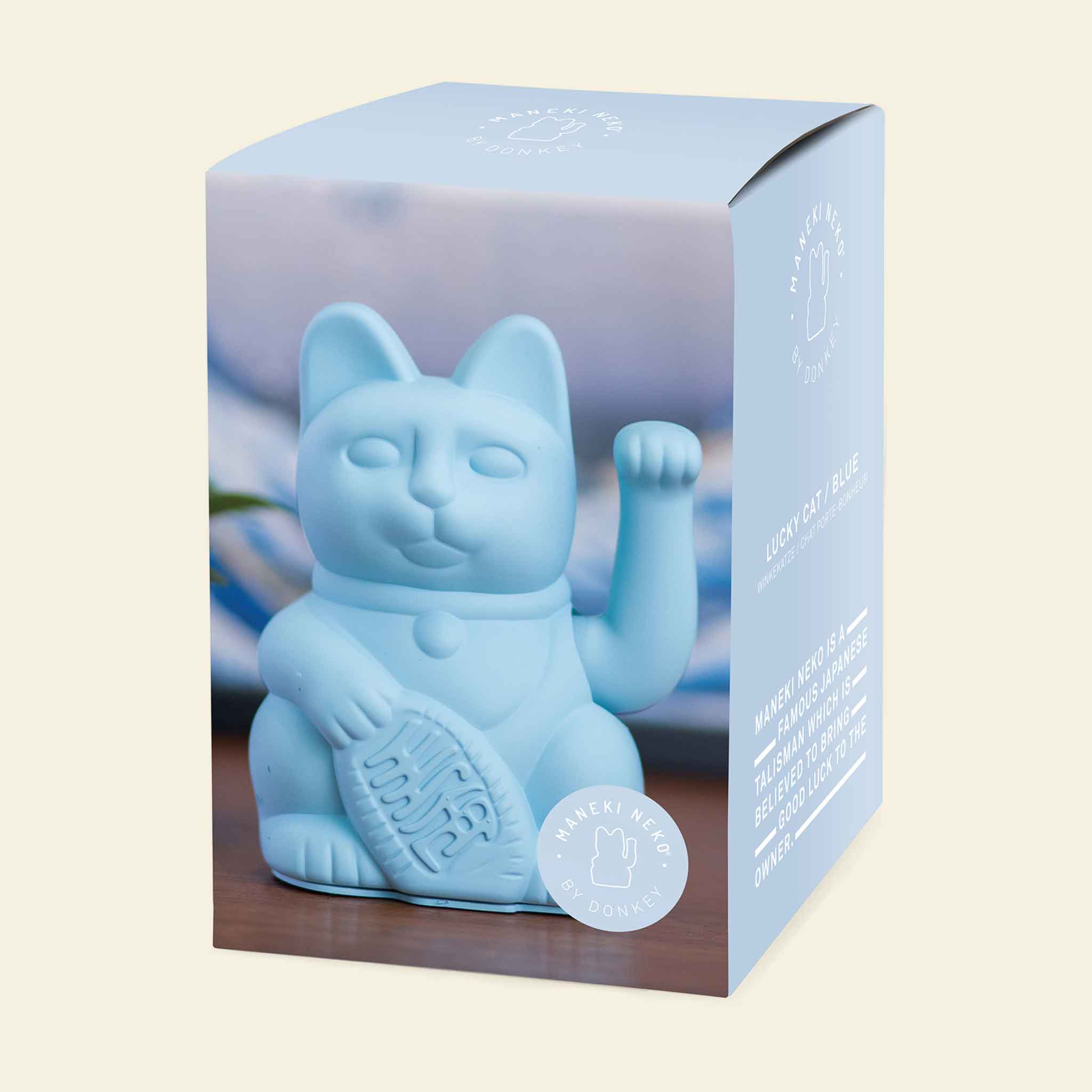 Lucky Cat Light Blue