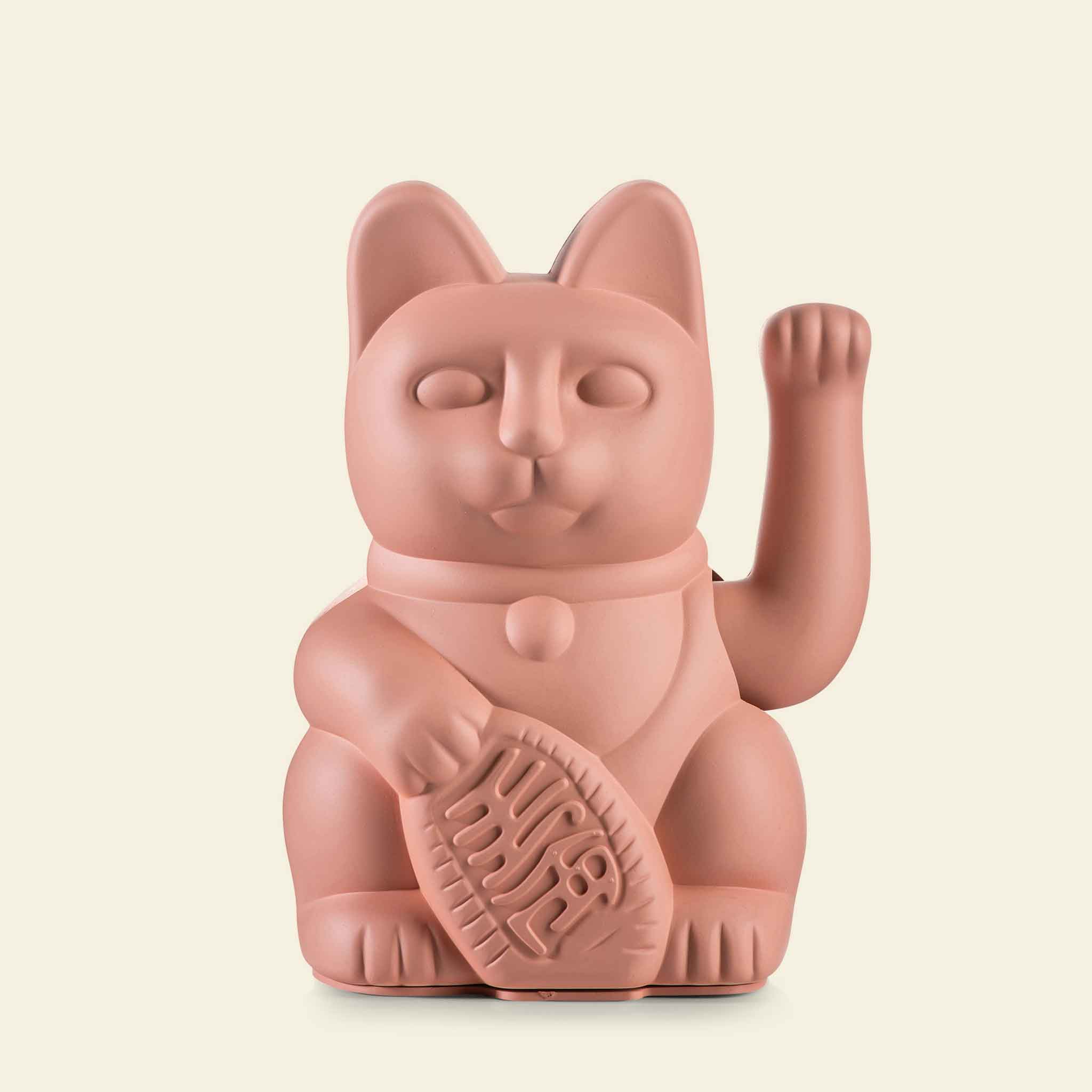 DONKEY Lucky Cat Mini | Peach - Japanse geluksbrenger hoekkat in perzik, 9,8 cm hoog DONKEY Lucky Cat Mini | Peach - Japanse geluksbrenger hoekkat in perzik, 9,8 cm hoog