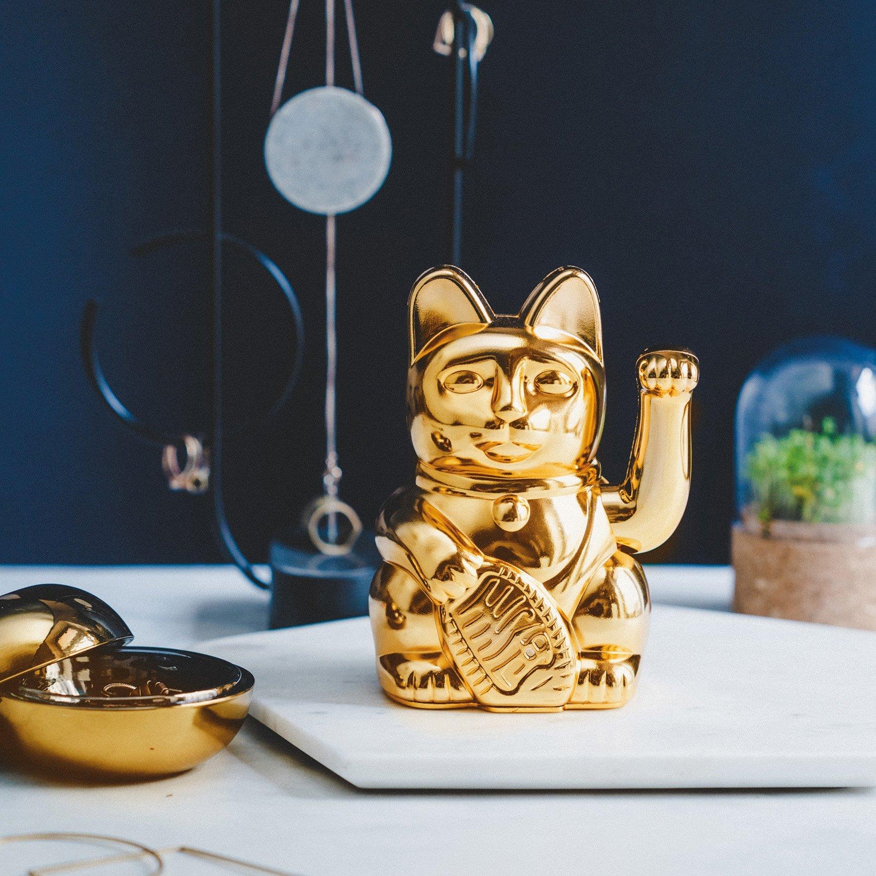 Lucky Cat Shiny Gold