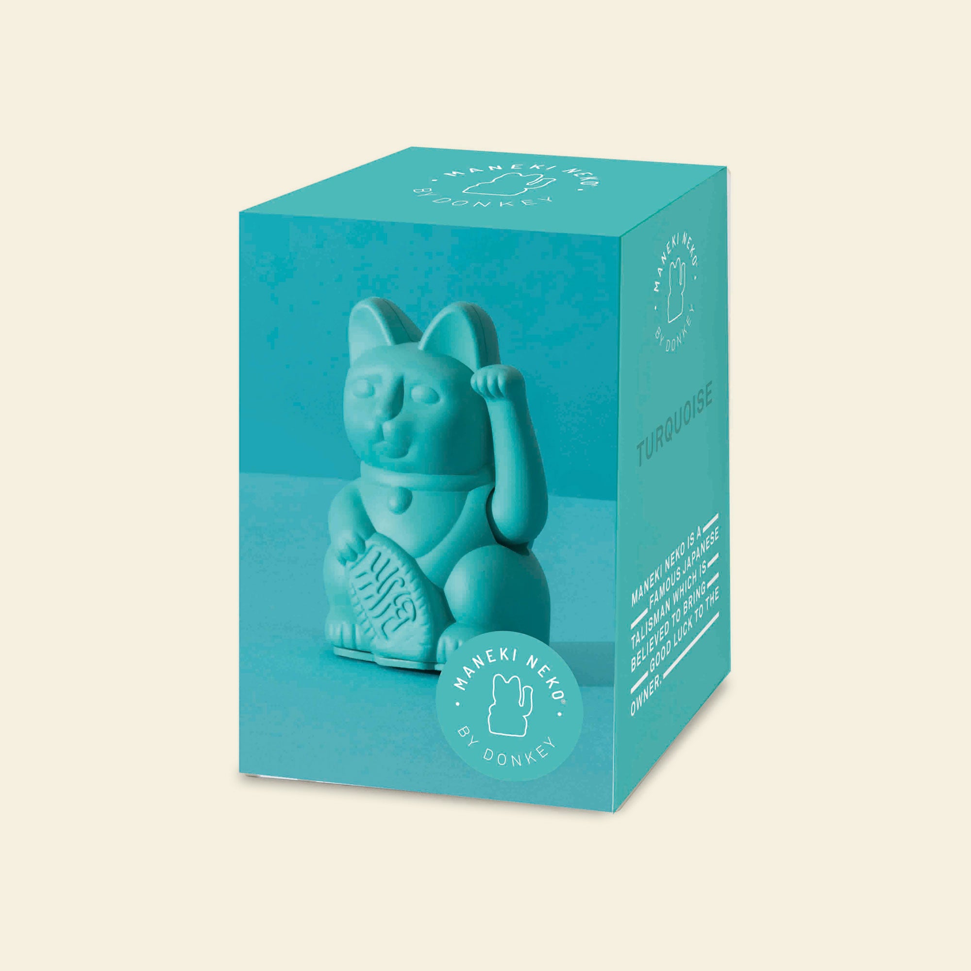 Lucky Cat Mini Turquoise