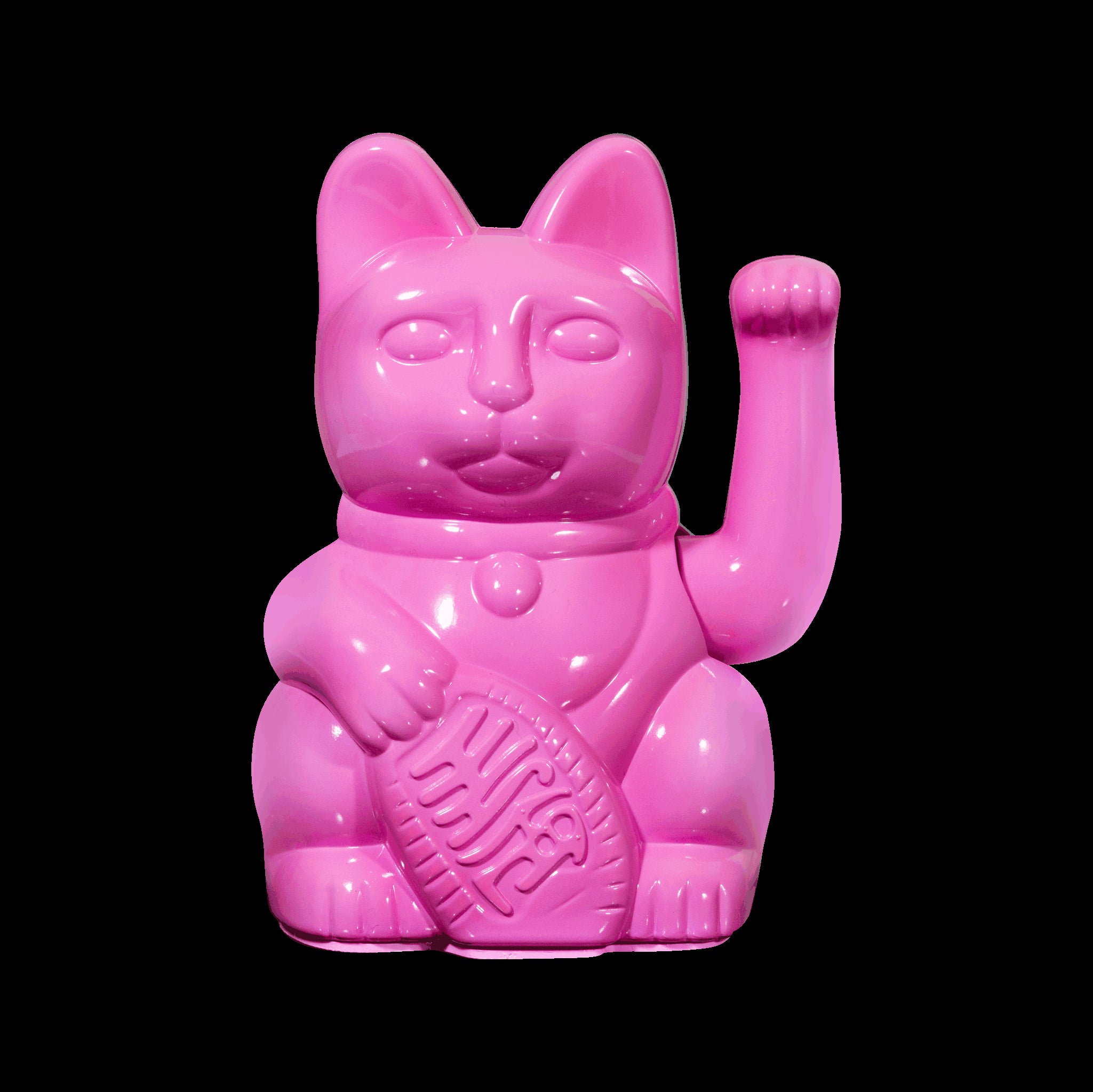 Lucky Cat Glossy Pink