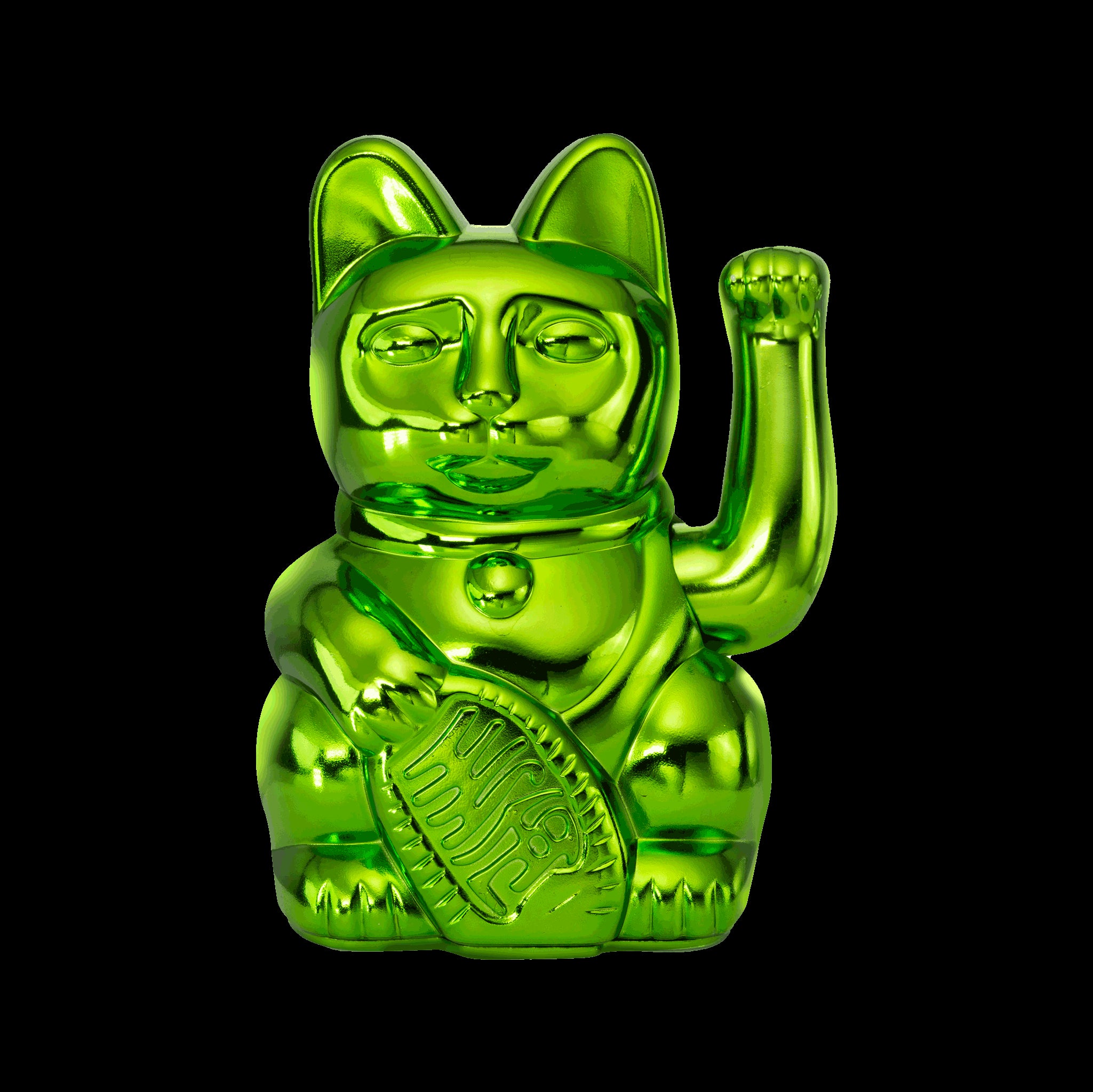 Lucky Cat Festive Edition Shiny Green