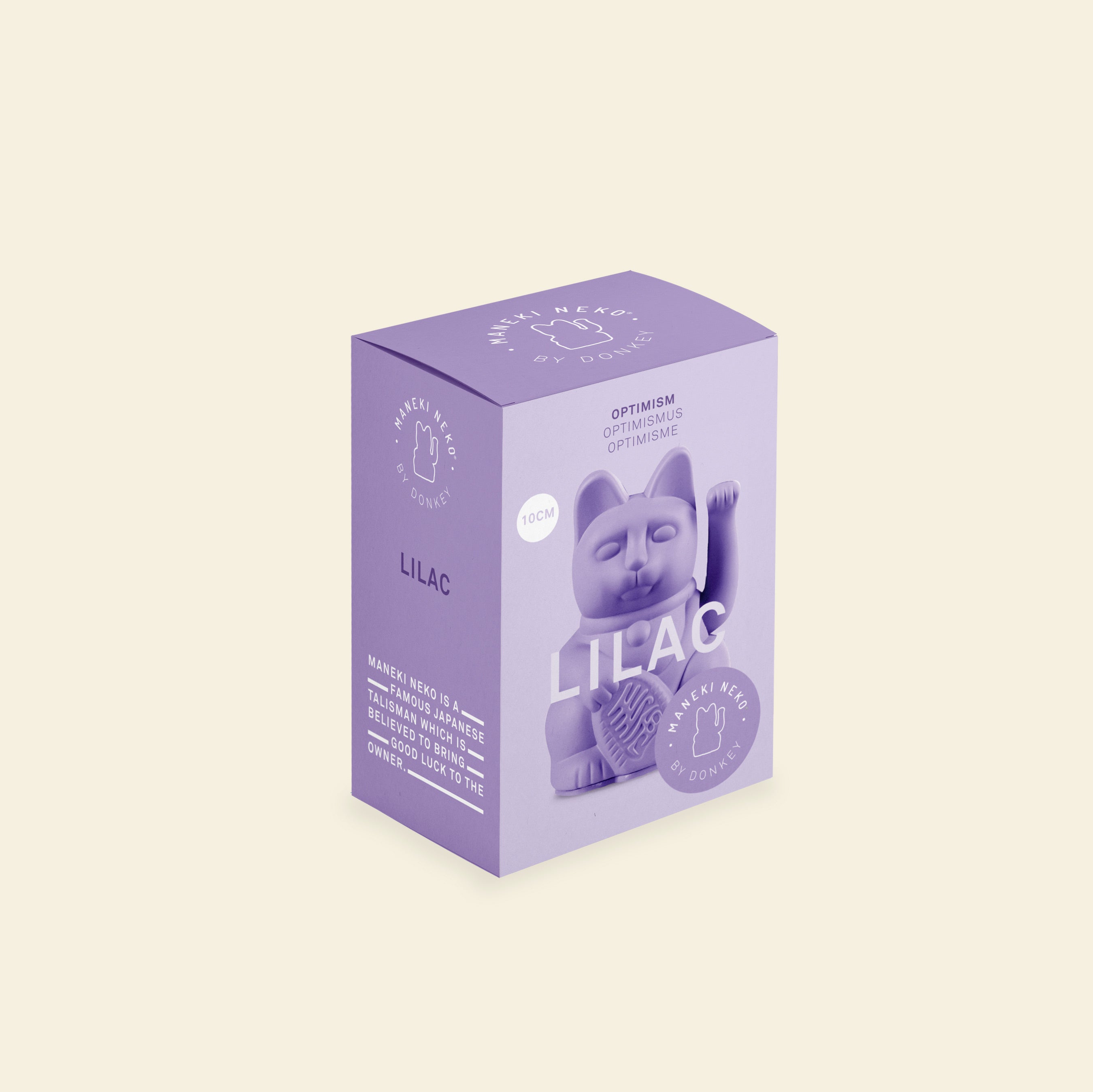 Winkekatze Mini Lila