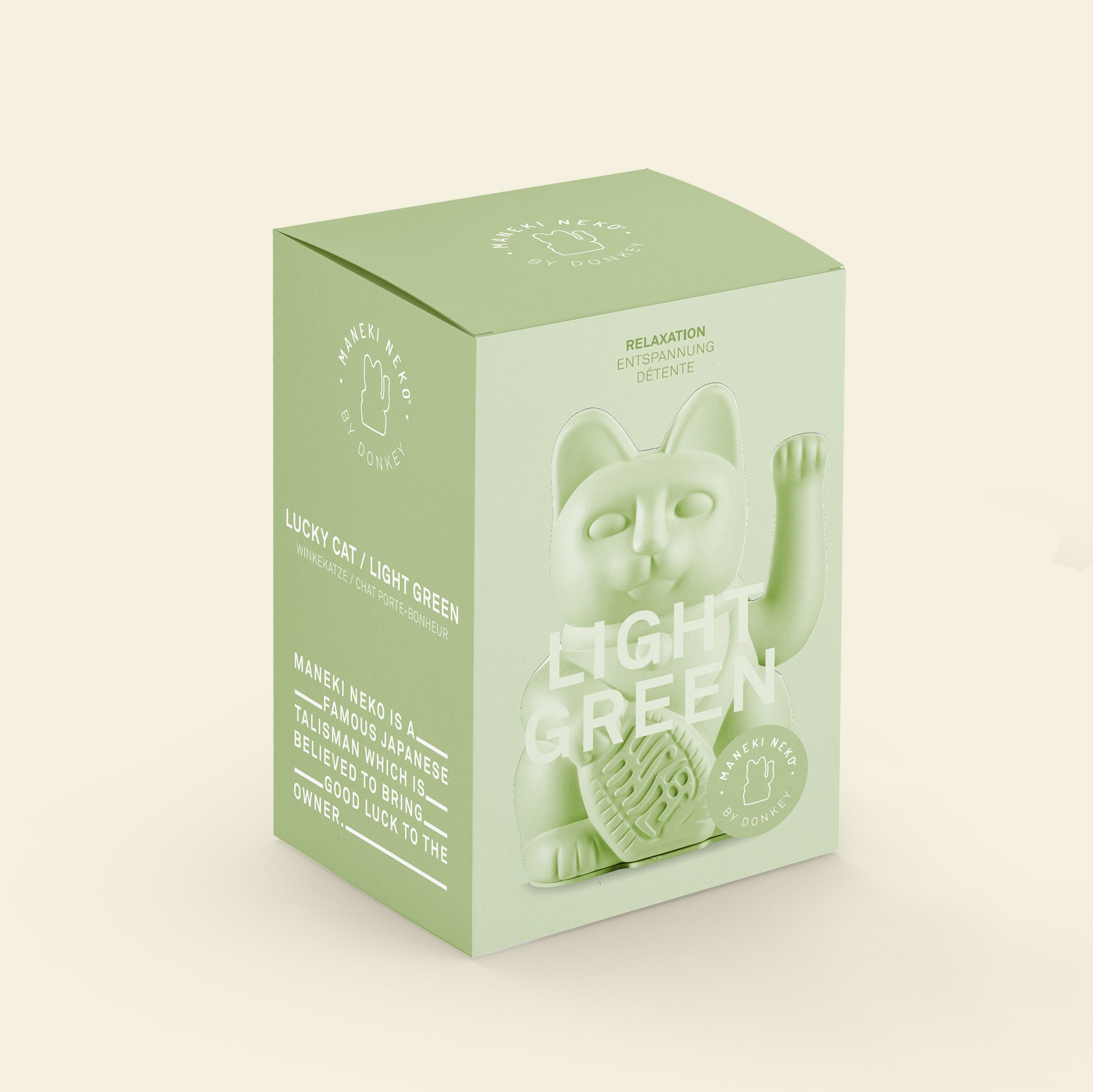Lucky Cat Light Green