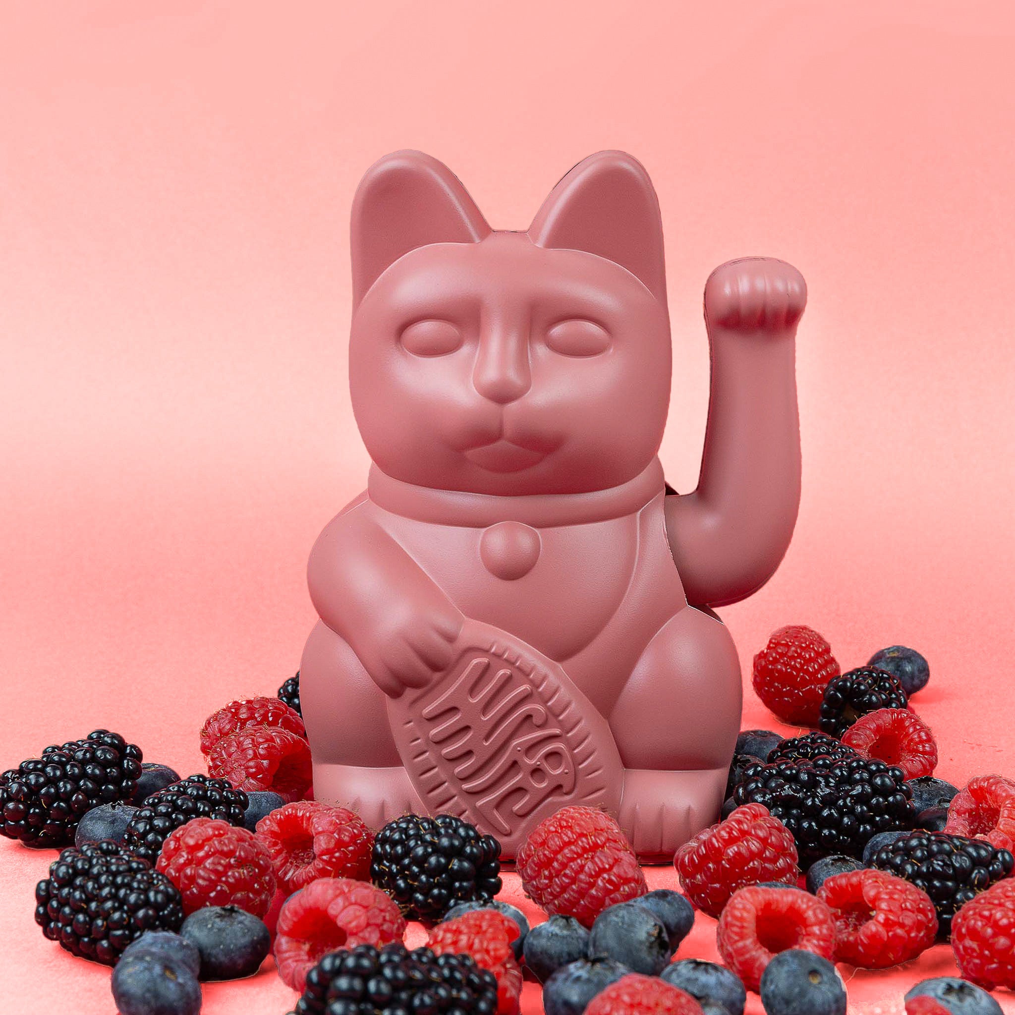 Winkekatze Berry Red