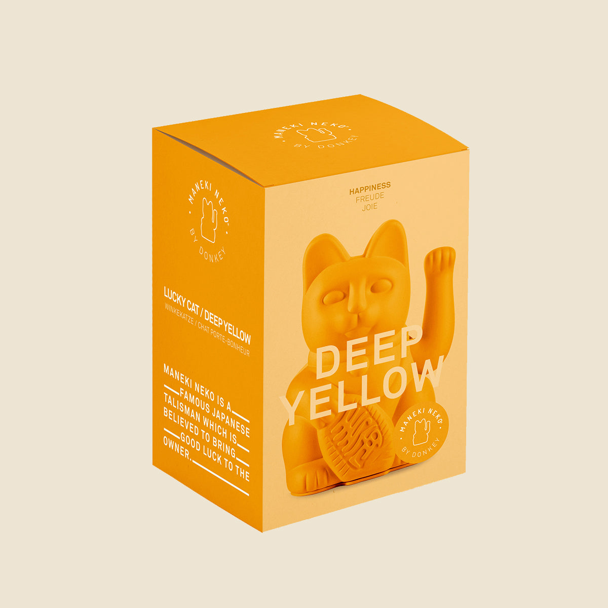 Winkekatze Deep Yellow