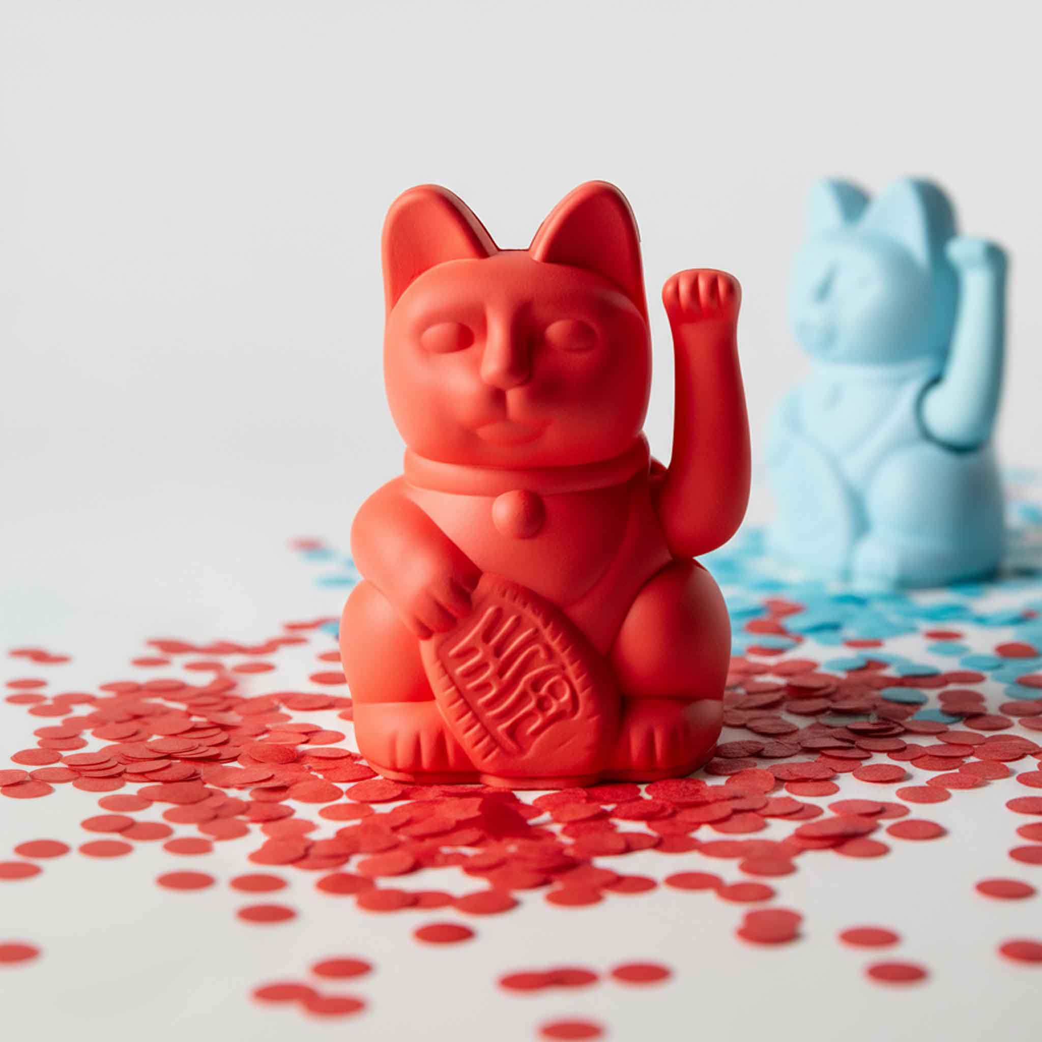 Winkekatze Mini Neon Orange "Toki"