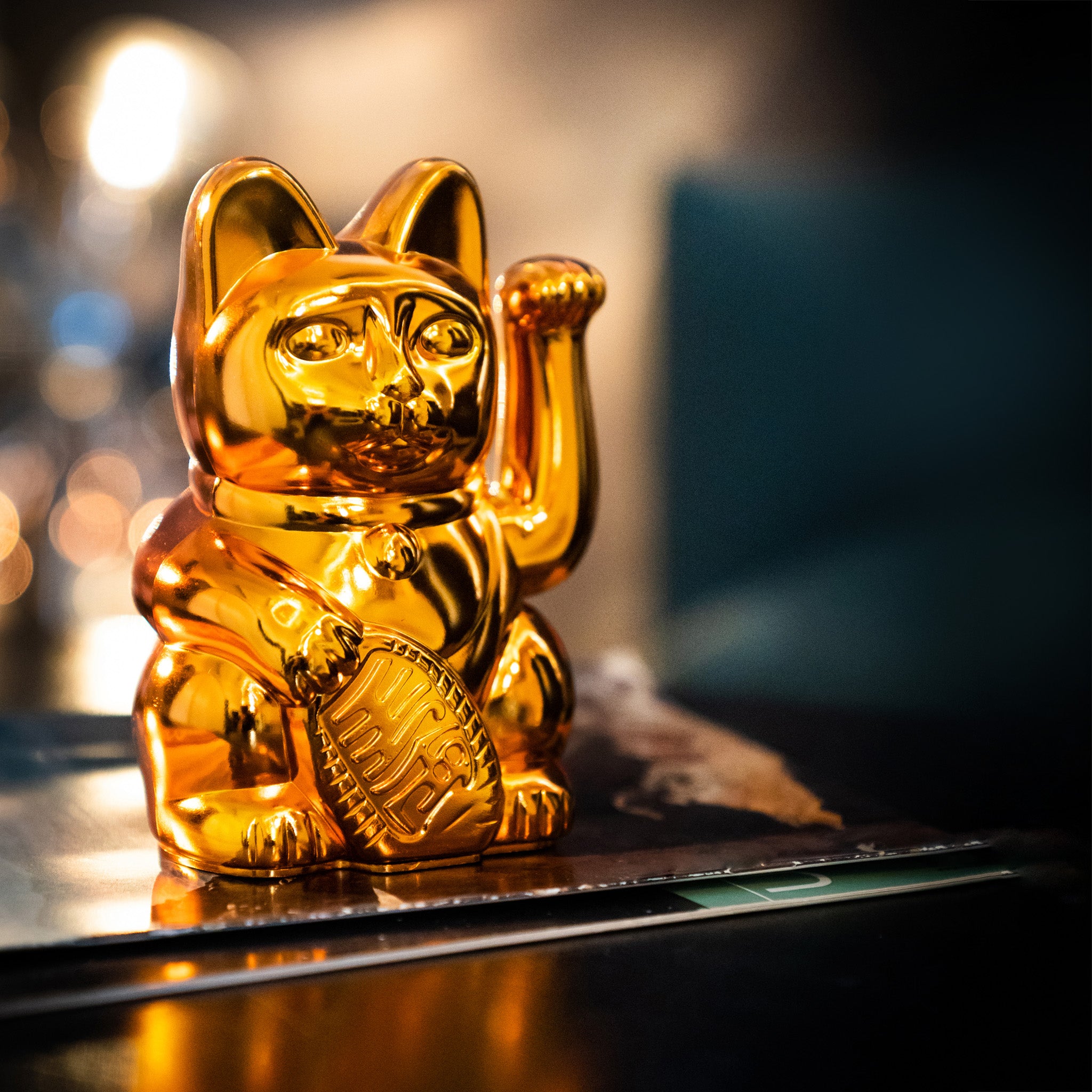 Lucky Cat Cosmic Edition Mars Shiny Copper