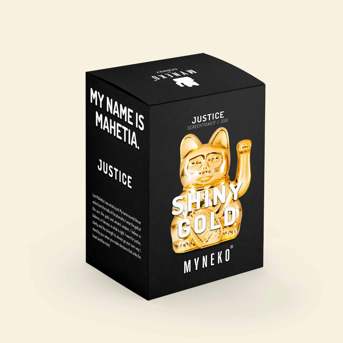 Lucky Cat Shiny Gold "Mahetia"