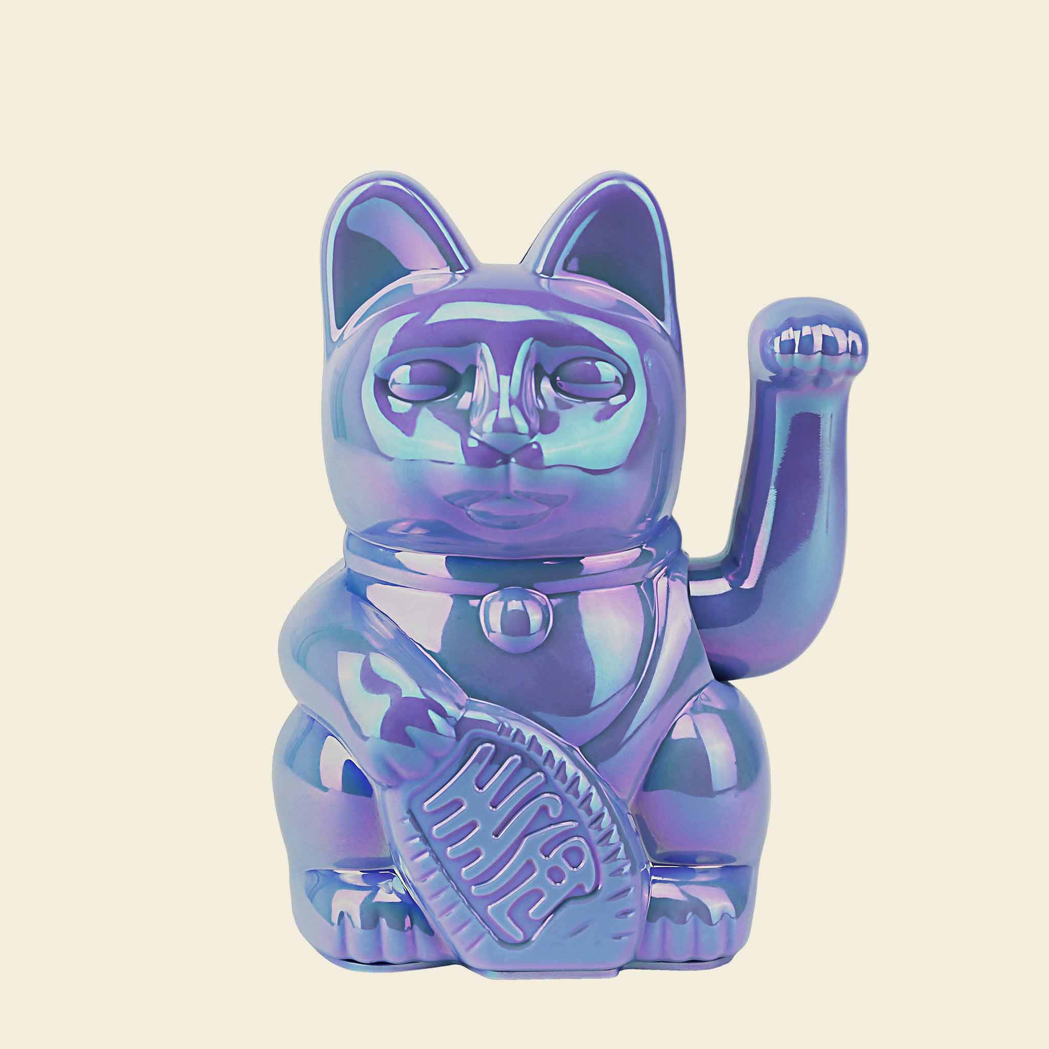 Lucky Cat Bubble Blue "Avara"
