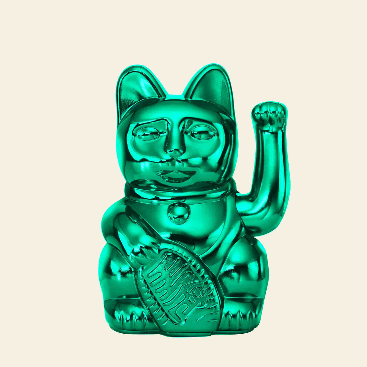 Lucky Cat Shiny Green "Oraya"
