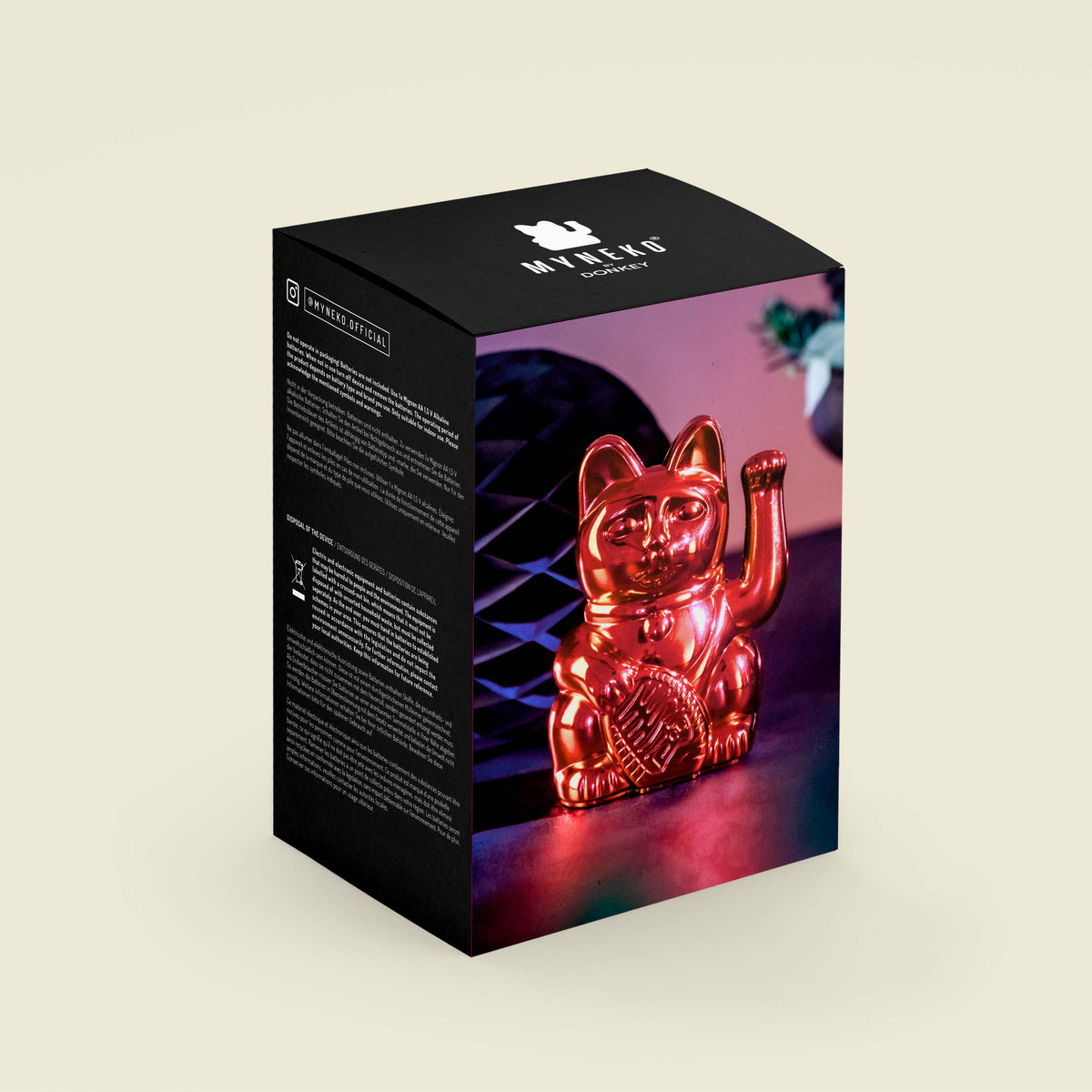 Lucky Cat Shiny Red "Milora"