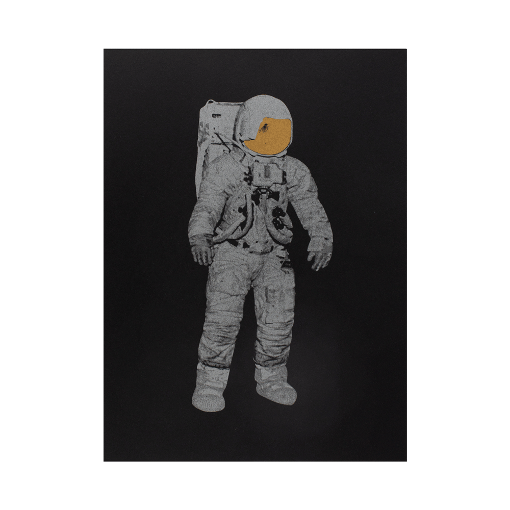 Risographie Artprint Astronaut