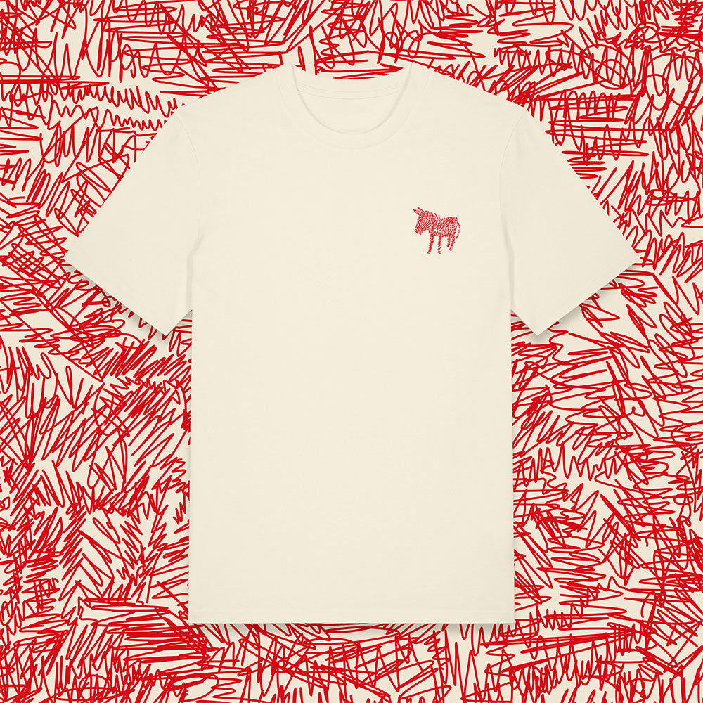 Vorderansicht T-Shirt "Donkey" aus der Donkey Textiles Collection