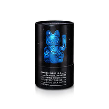 Lade das Bild in den Galerie-Viewer, Lucky Cat Cosmic Edition Earth - Shiny Blue