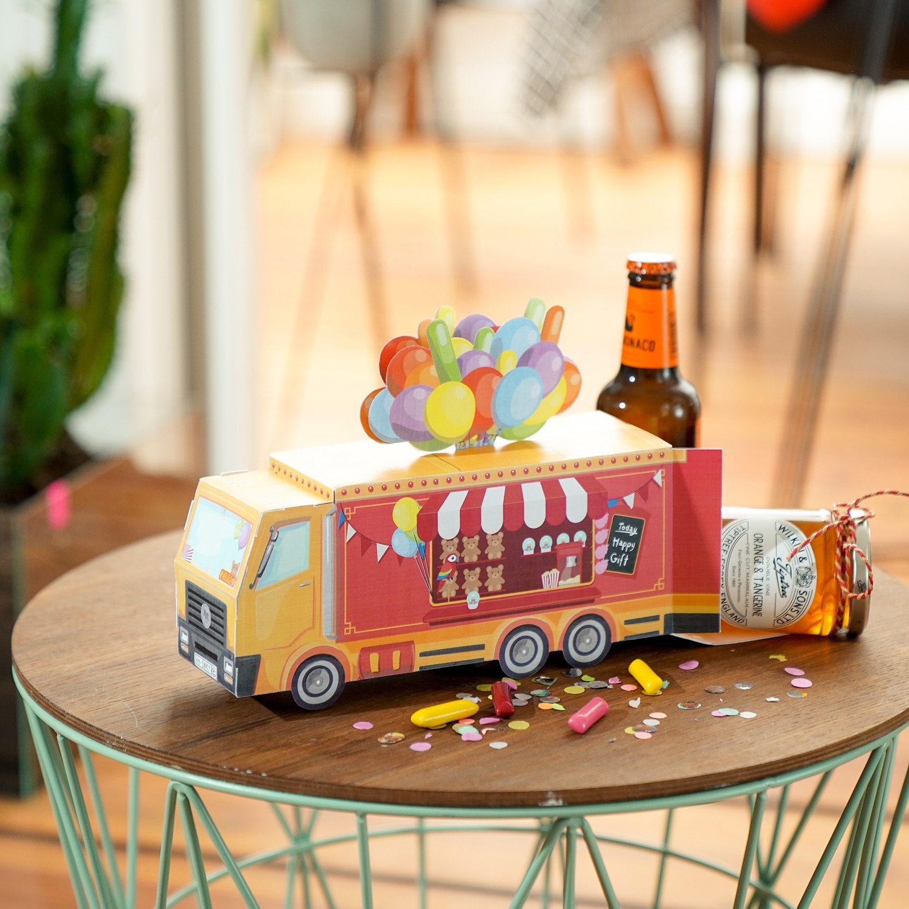 Gift Box Circus Truck