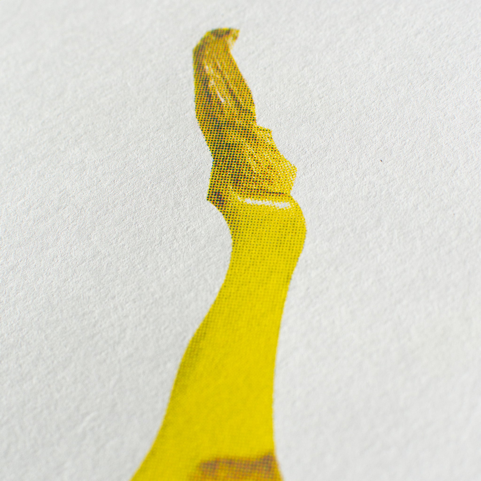 Risography Artprint Banana