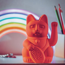 Load image into Gallery viewer, Lucky Cat | Neon Orange